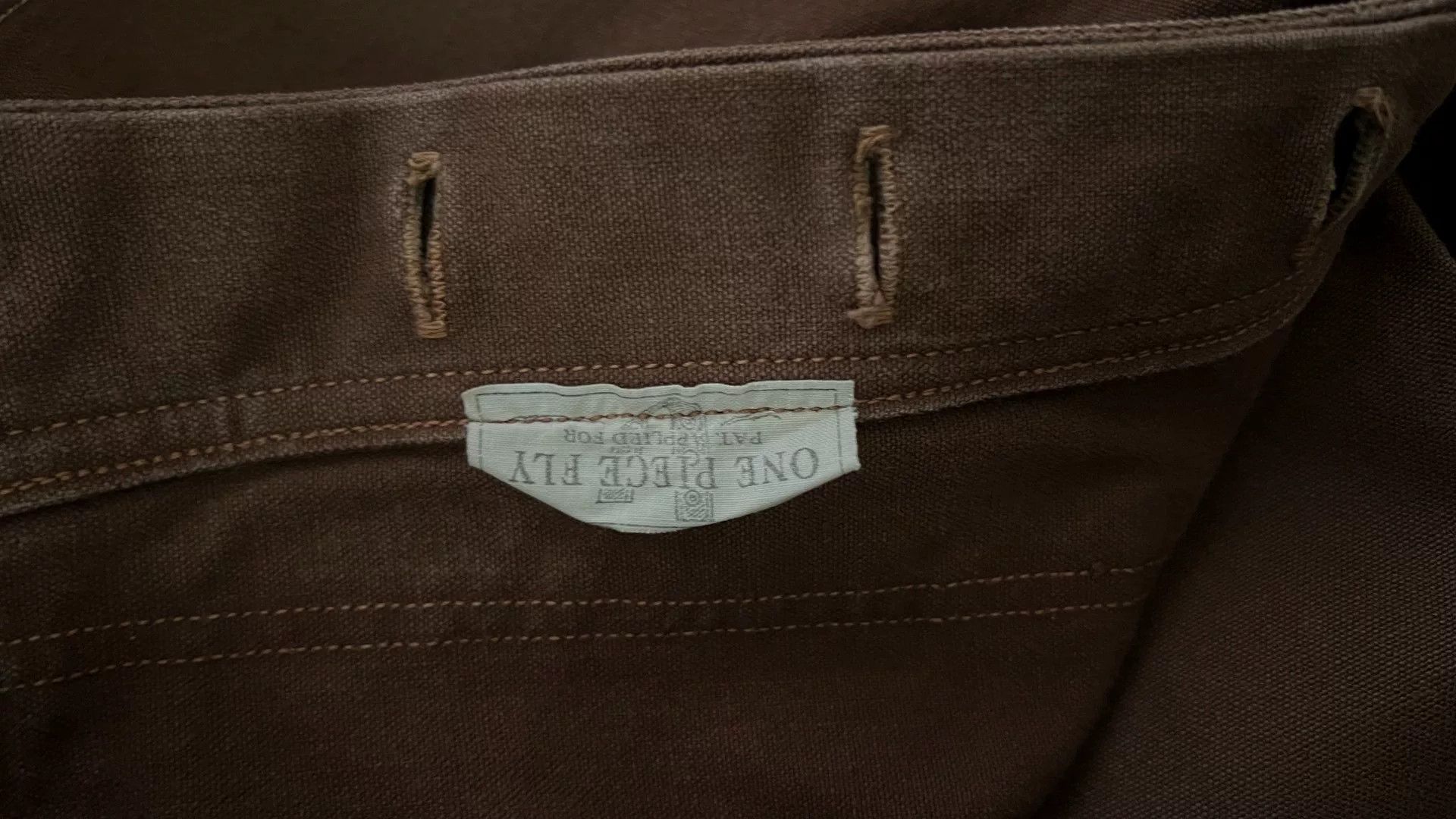 Freewheelers Freewheelers Brown Work Pants Size 34 Size US 34 / EU 50 - 9 Thumbnail