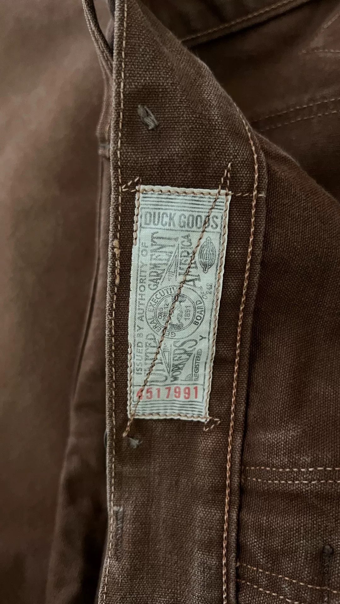 Freewheelers Freewheelers Brown Work Pants Size 34 Size US 34 / EU 50 - 7 Thumbnail