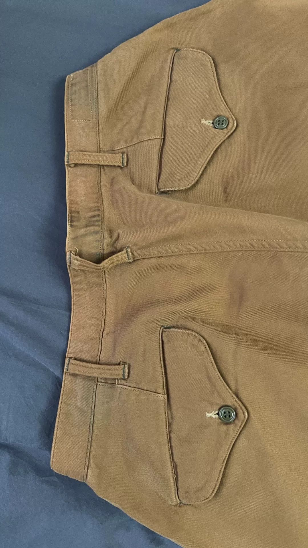 Freewheelers Freewheelers Khaki Casual Work Pants 34 Size Size US 34 / EU 50 - 4 Thumbnail