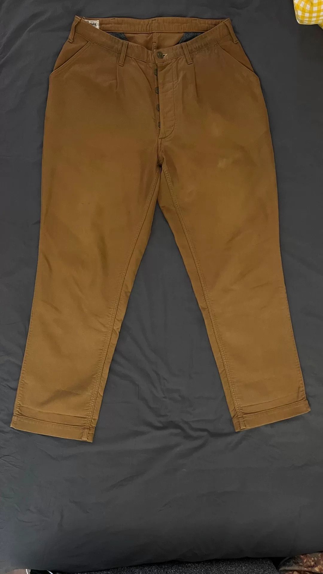 Freewheelers Freewheelers Khaki Casual Work Pants 34 Size Size US 34 / EU 50 - 8 Thumbnail