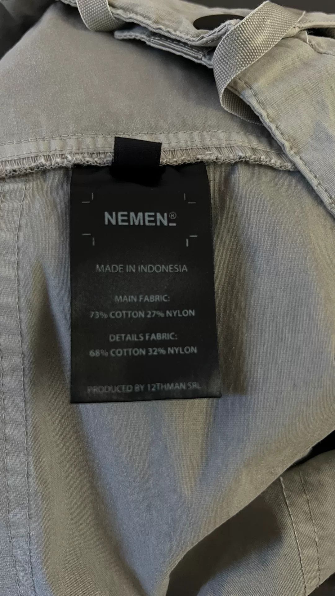 Nemen NEMEN Functional Cargo Shorts in Gray Size US 28 / EU 44 - 8 Thumbnail
