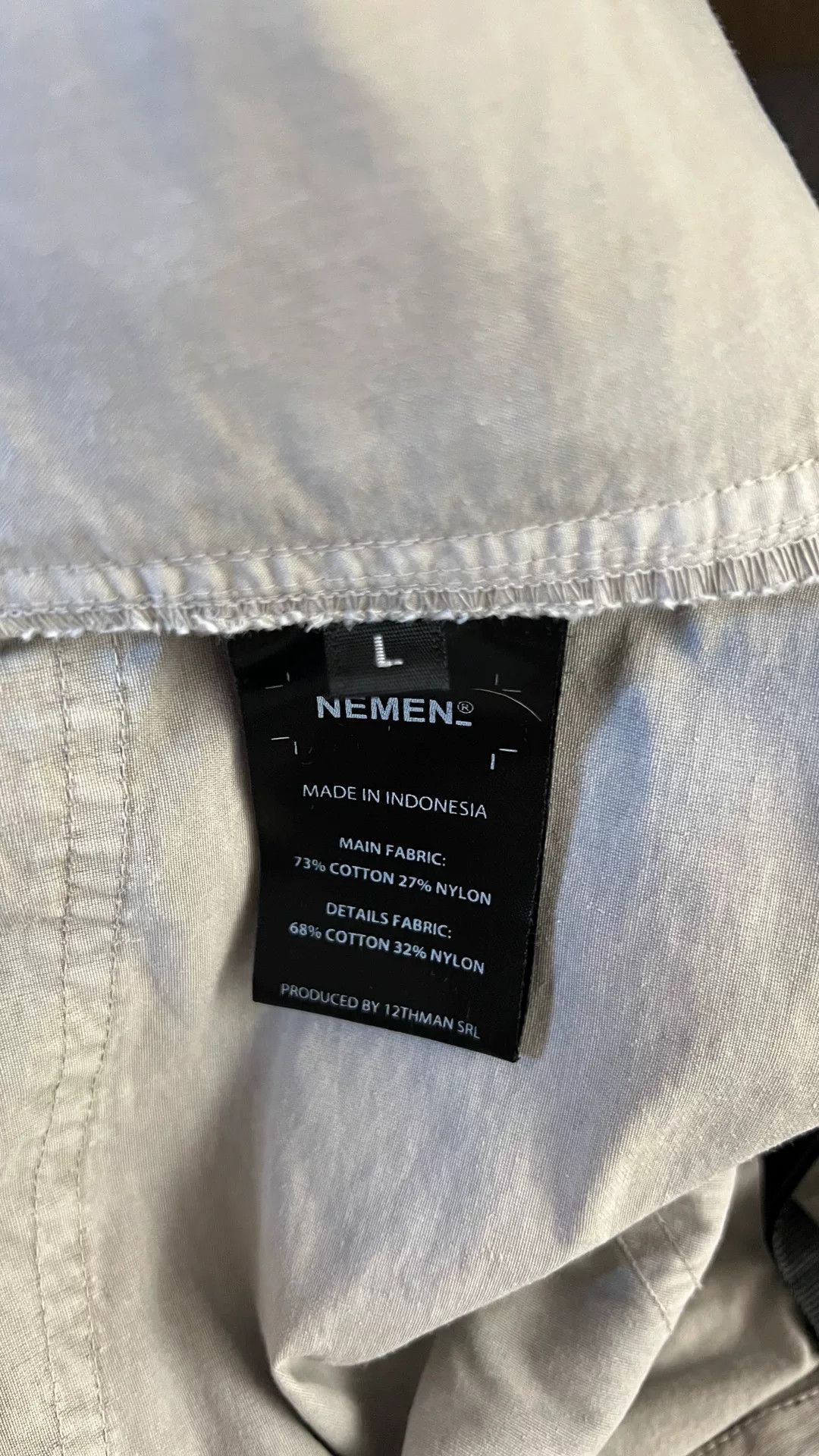 Nemen NEMEN Functional Cargo Shorts in Gray Size US 28 / EU 44 - 9 Thumbnail