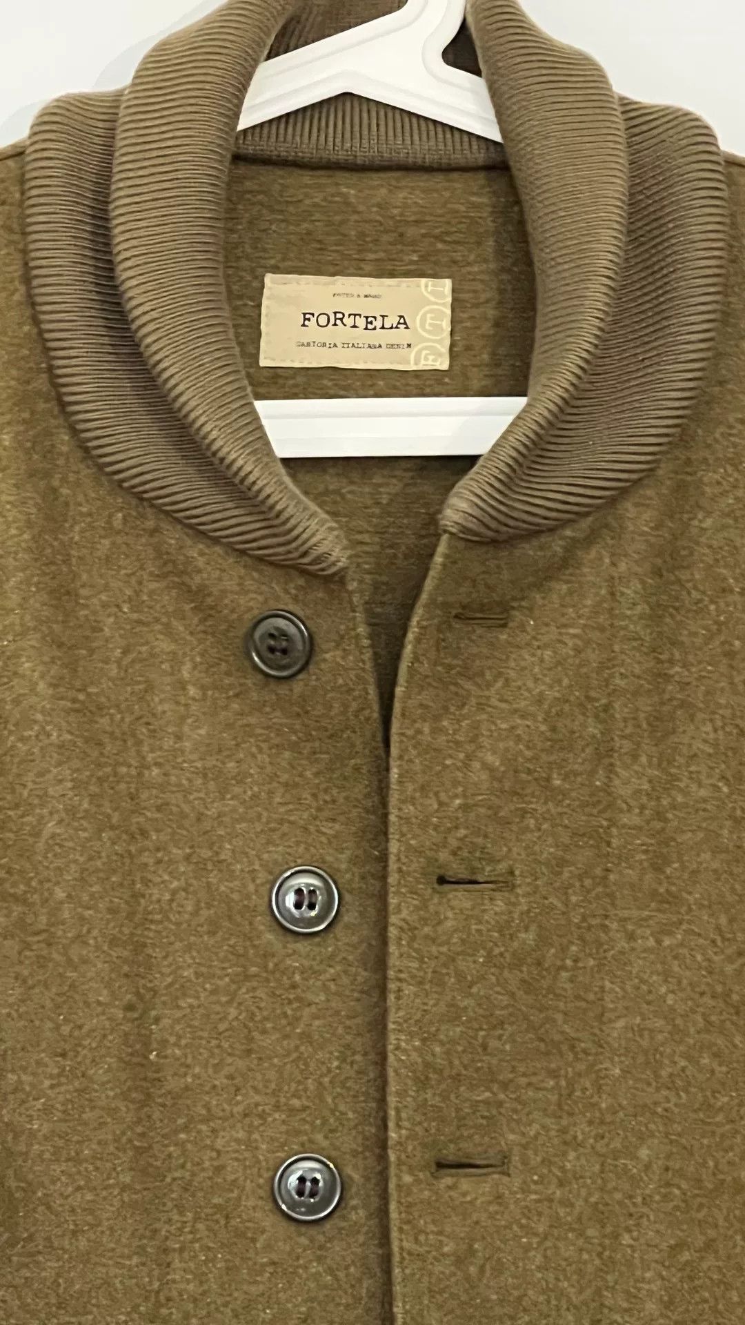 Fortela Fortela Rare Fabric Work Jacket Khaki Green Size US M / EU 48-50 / 2 - 6 Thumbnail