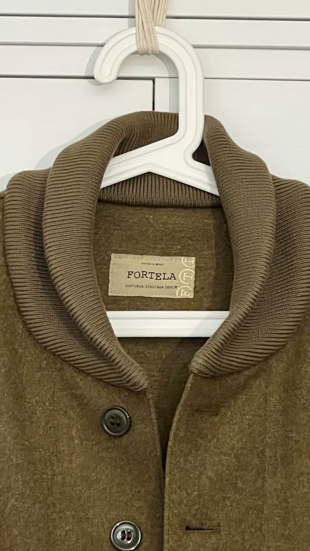 Fortela Fortela Rare Fabric Work Jacket Khaki Green Size US M / EU 48-50 / 2 - 9 Thumbnail