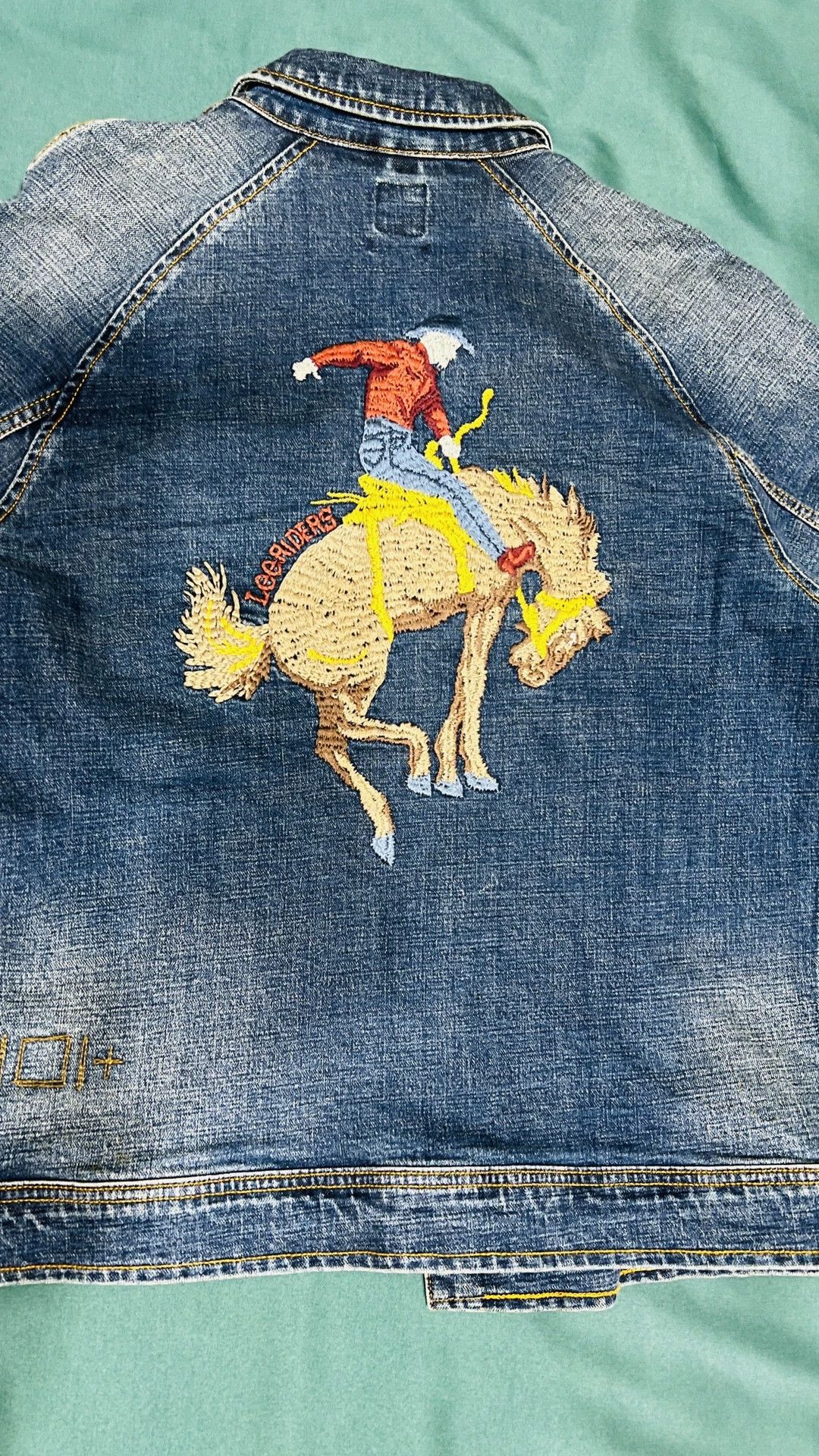 Lee Embroidered Denim Jacket by Lee Size US XL / EU 56 / 4 - 5 Thumbnail