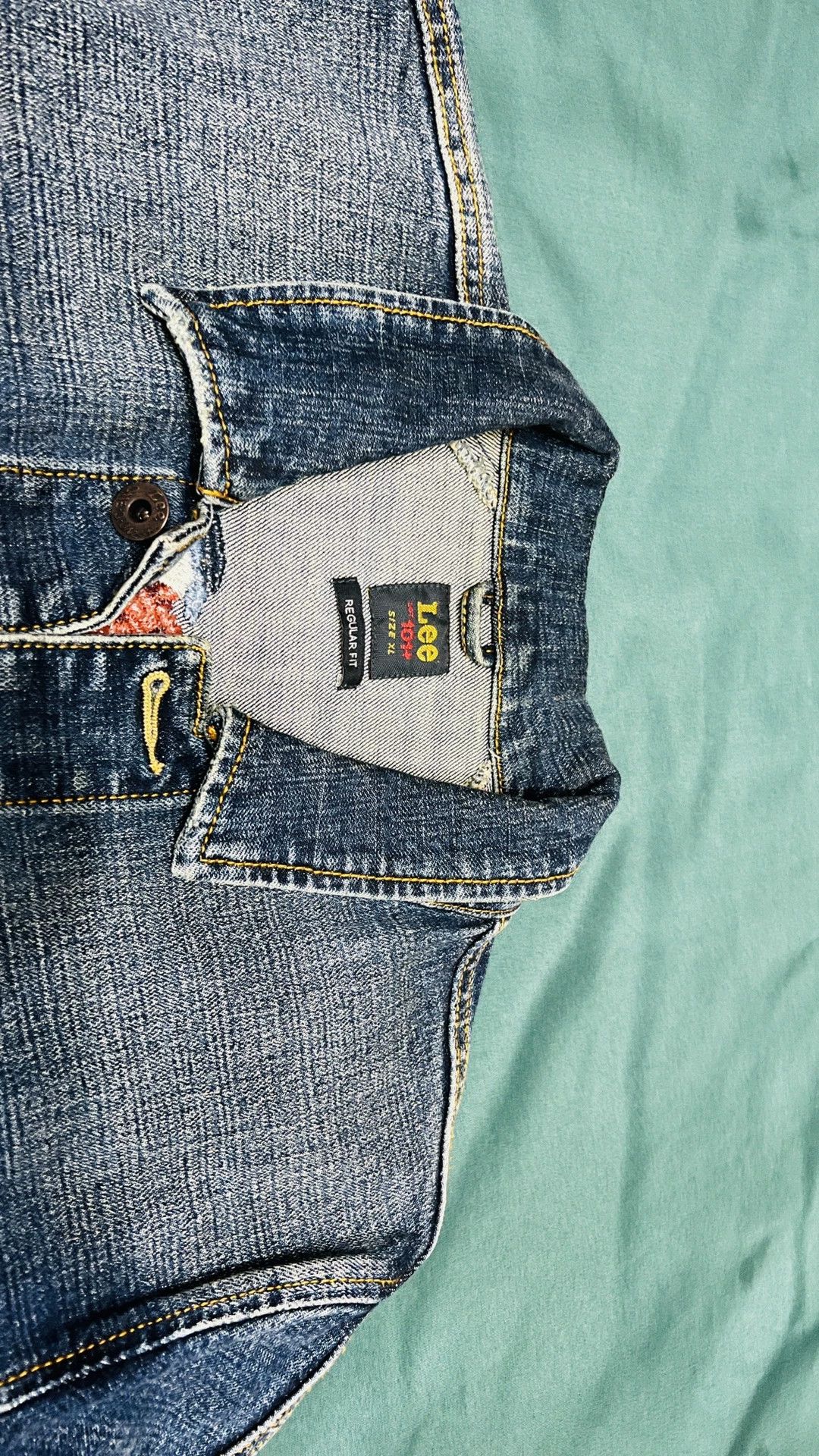 Lee Embroidered Denim Jacket by Lee Size US XL / EU 56 / 4 - 4 Thumbnail