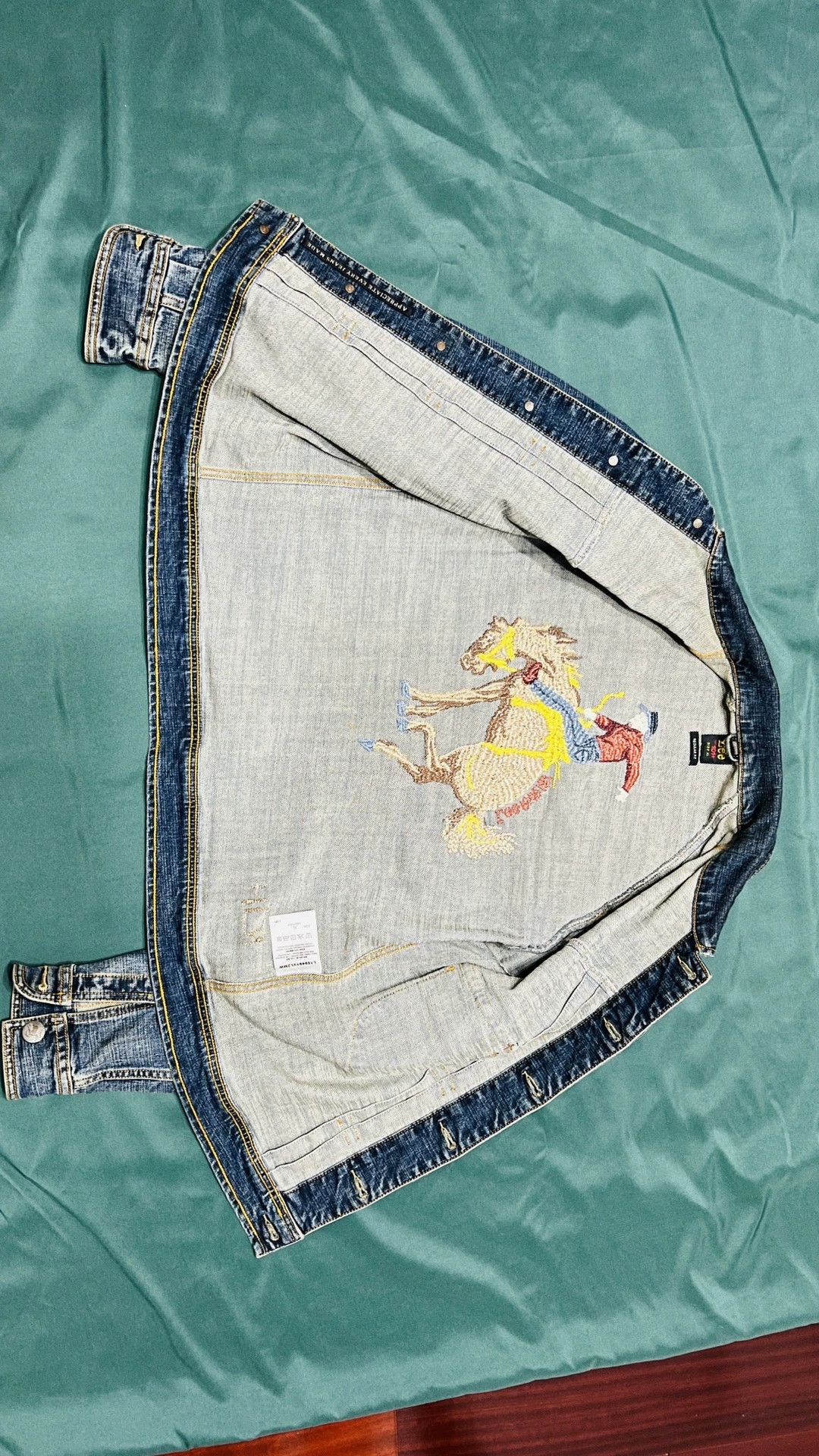 Lee Embroidered Denim Jacket by Lee Size US XL / EU 56 / 4 - 7 Thumbnail