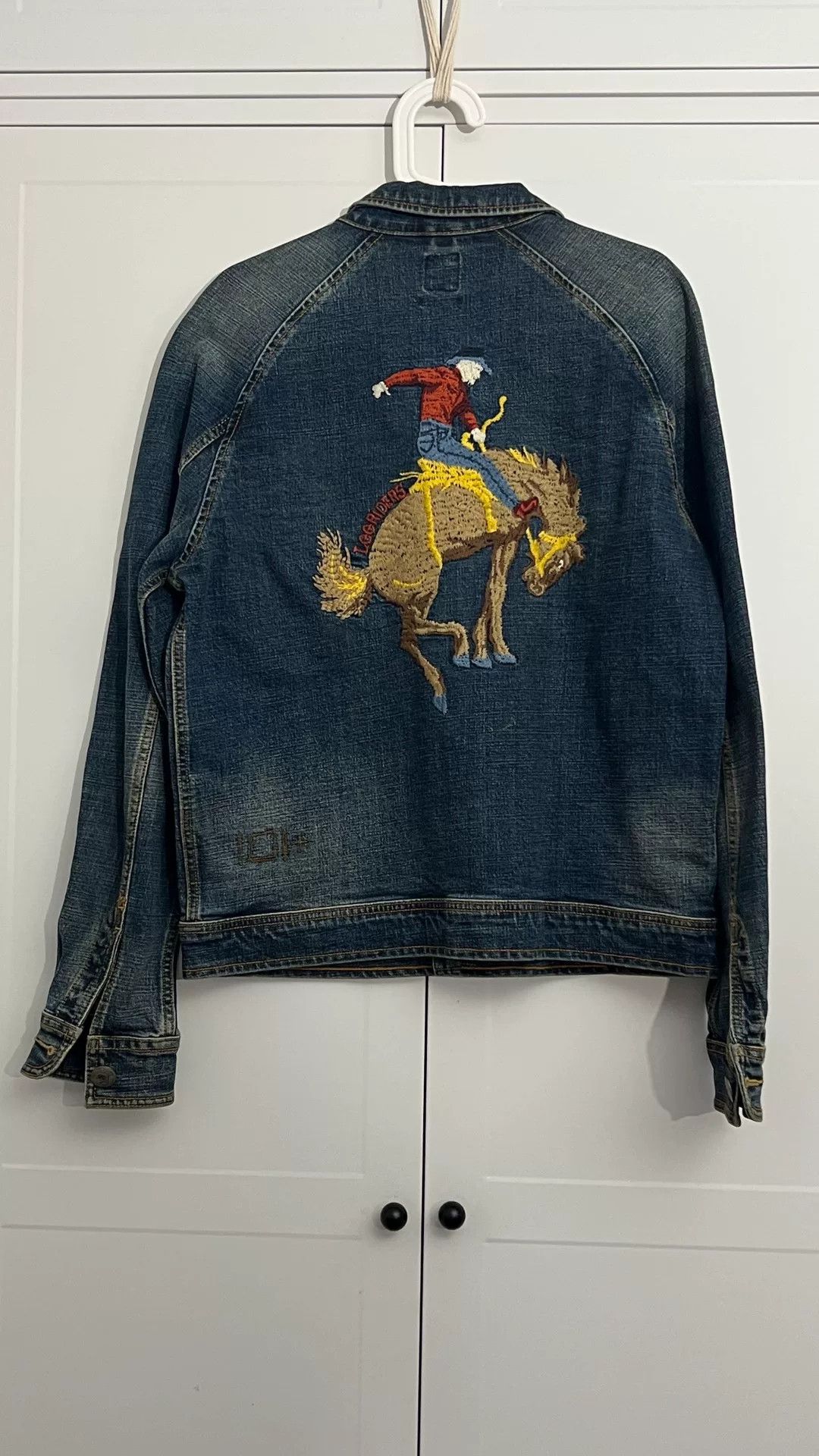 Lee Embroidered Denim Jacket by Lee Size US XL / EU 56 / 4 - 2 Thumbnail