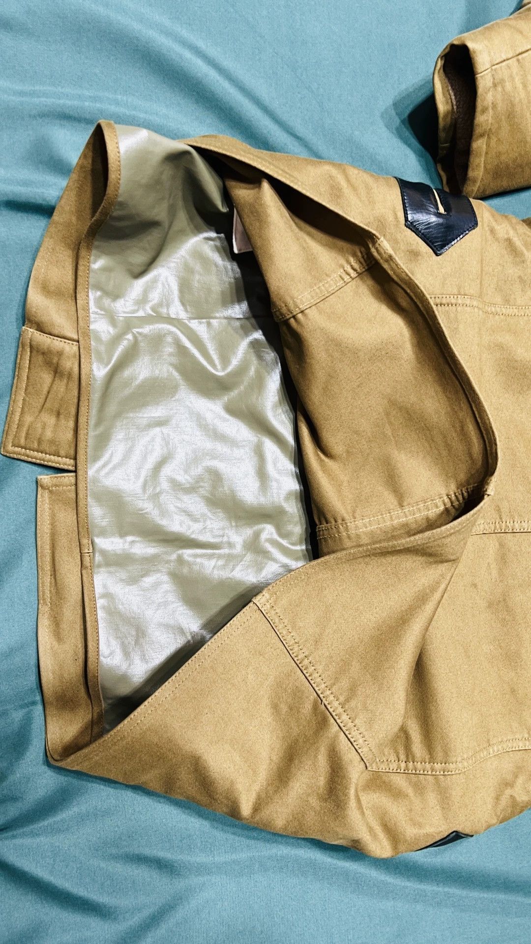 At Last & Co Vintage Atlast Alpaca Wool Military Coat Size US XS / EU 42 / 0 - 8 Thumbnail