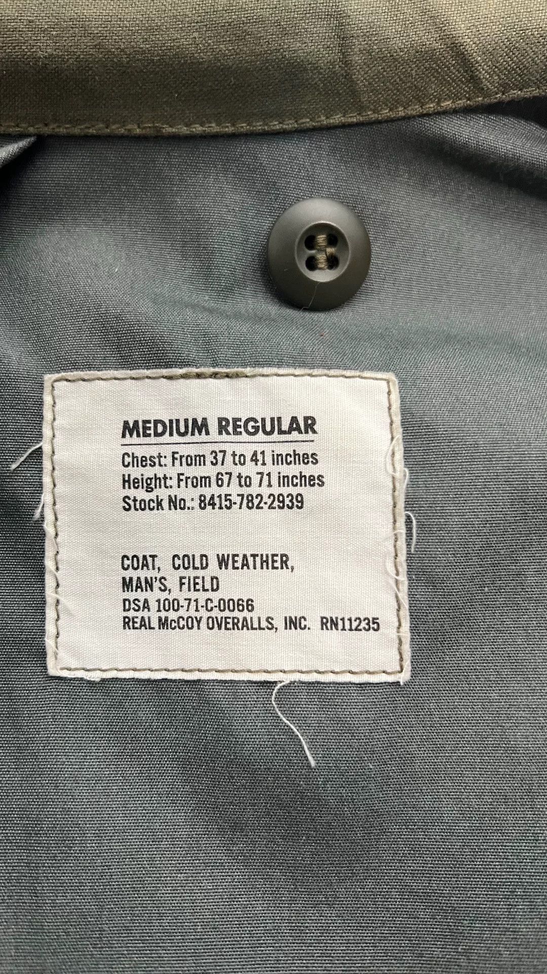 The Real McCoy's The Real McCoy M65 Taxi Driver Jacket Size US XS / EU 42 / 0 - 6 Thumbnail