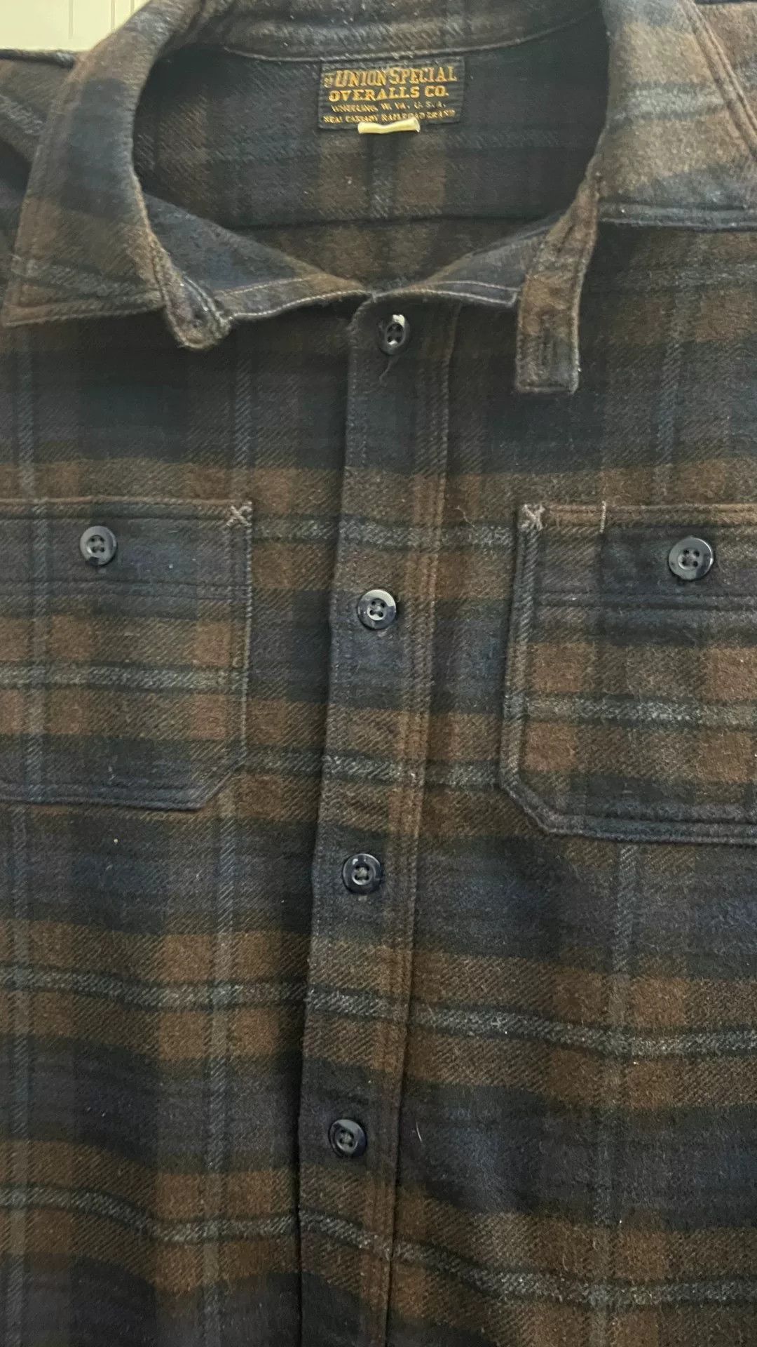 Freewheelers Freewheelers Wool Plaid Shirt 16 Size Size US L / EU 52-54 / 3 - 6 Thumbnail