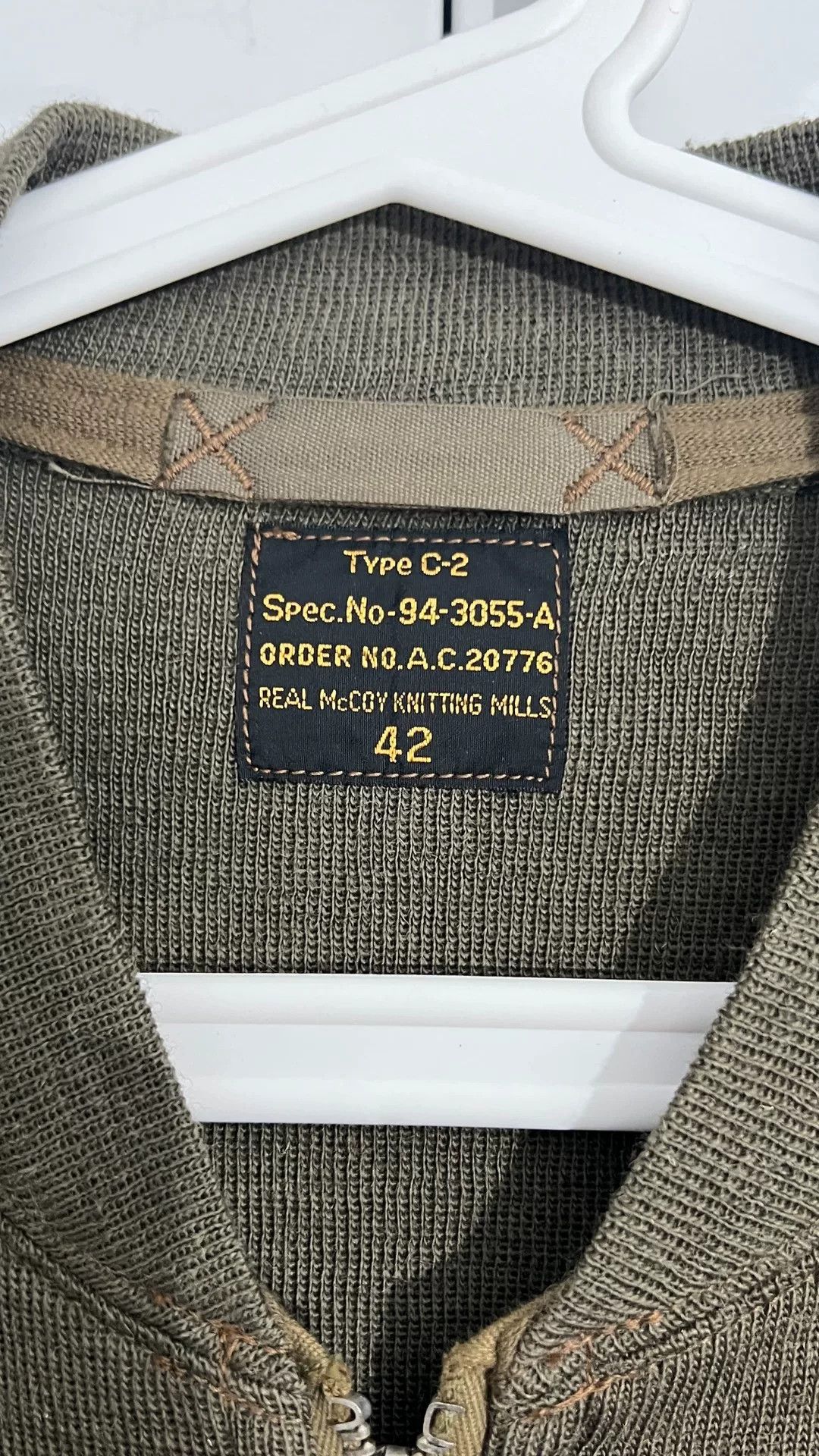 The Real McCoy's TheRealMccoy Wool C2 Military Jacket Size US XS / EU 42 / 0 - 5 Thumbnail