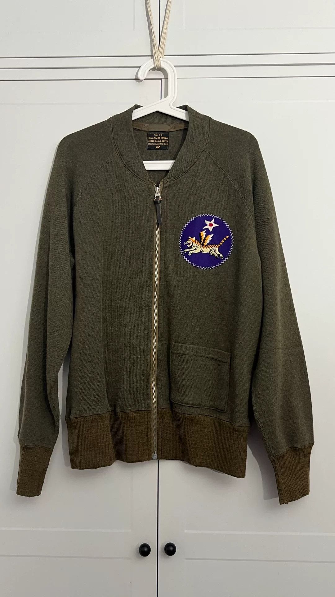 The Real McCoy's TheRealMccoy Wool C2 Military Jacket Size US XS / EU 42 / 0 - 2 Thumbnail
