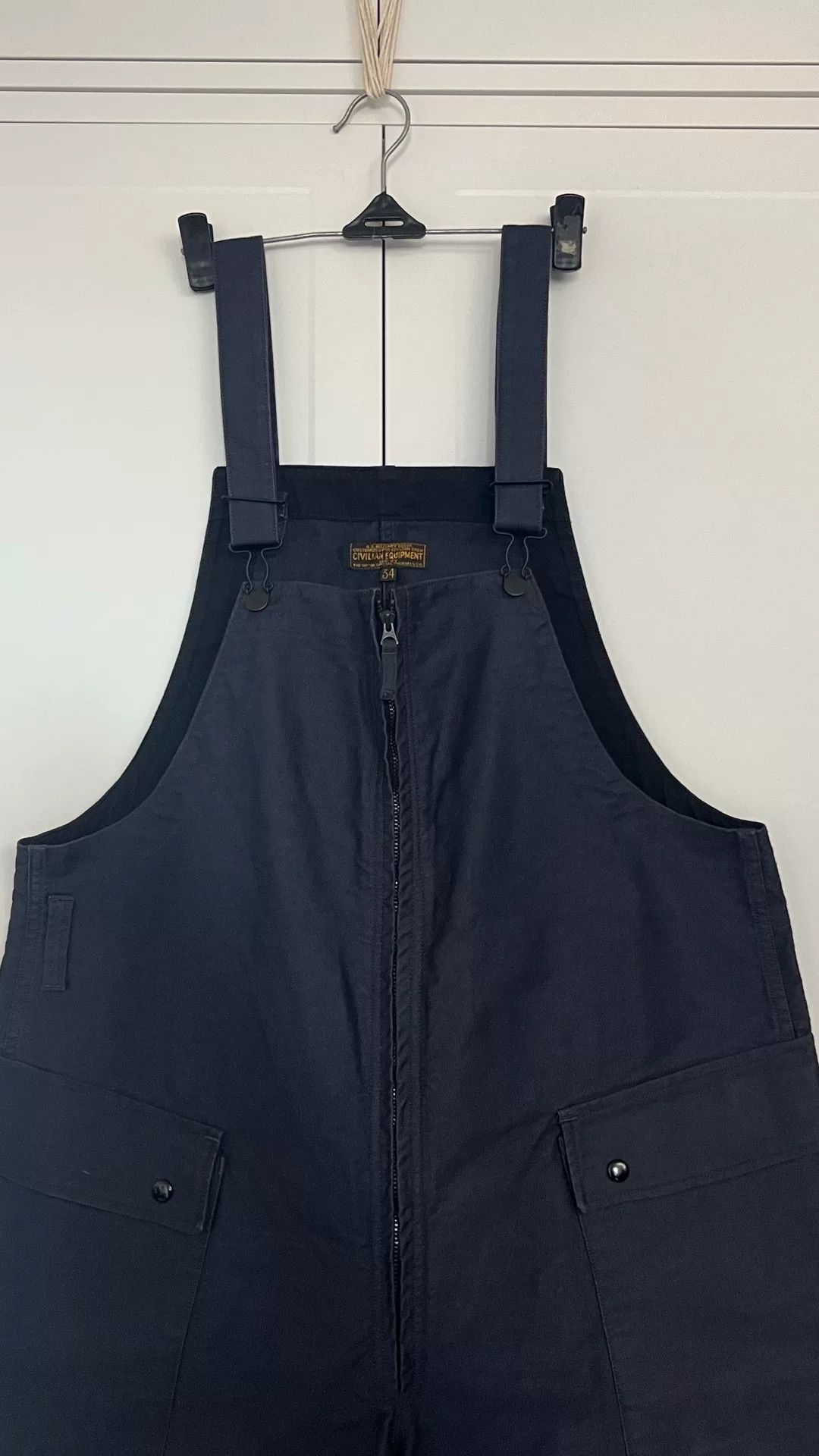 Freewheelers Freewheelers Navy Blue Flight Strap Overalls Size US 34 / EU 50 - 3 Thumbnail