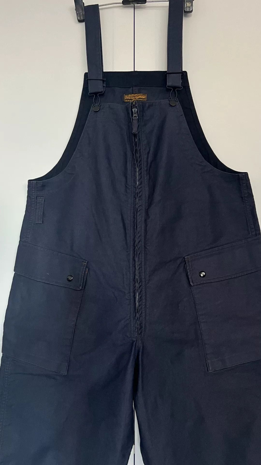Freewheelers Freewheelers Navy Blue Flight Strap Overalls Size US 34 / EU 50 - 4 Thumbnail