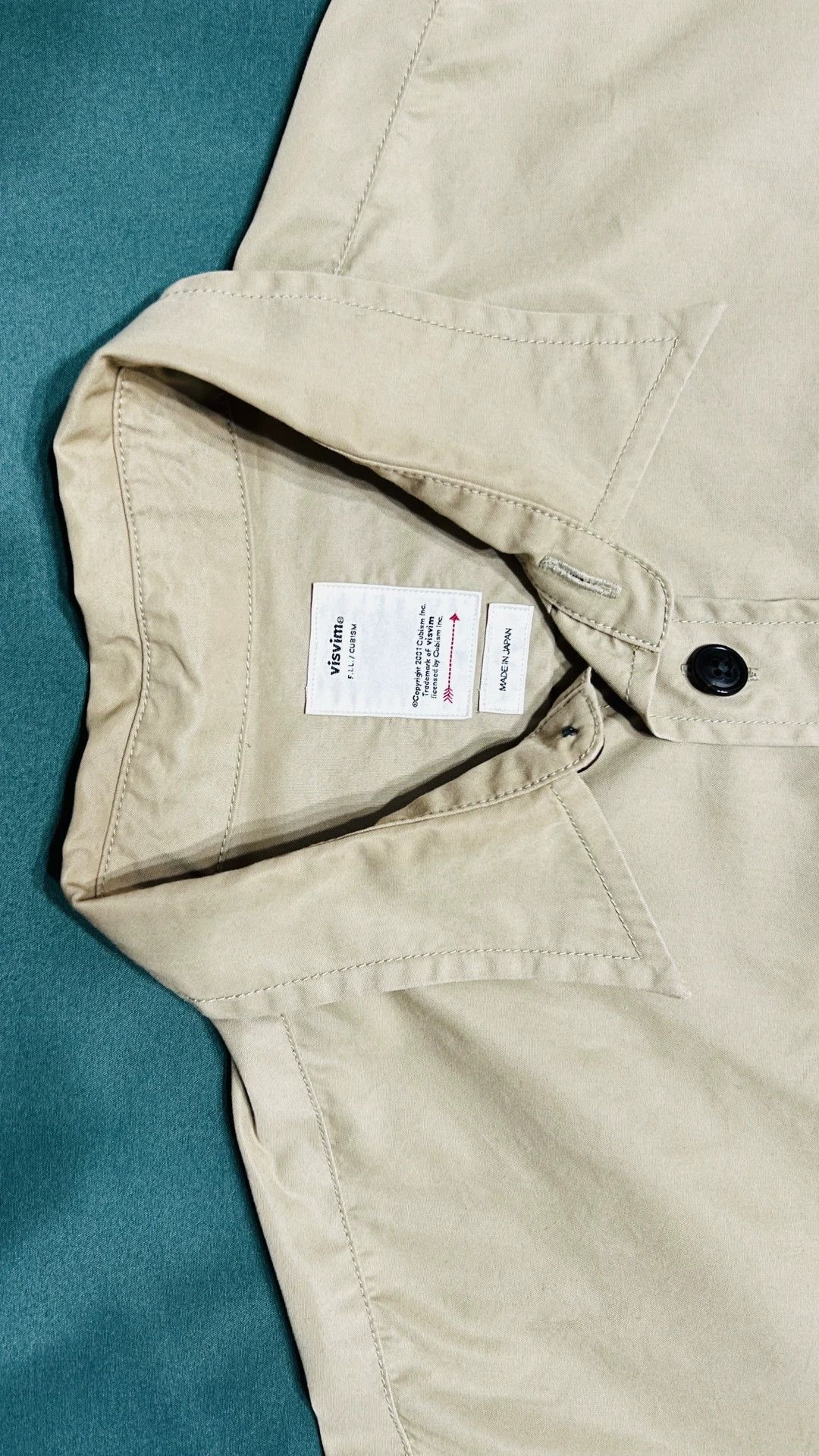 Visvim visvim 19aw usm Flag Water Drop Shirt Size US L / EU 52-54 / 3 - 8 Thumbnail