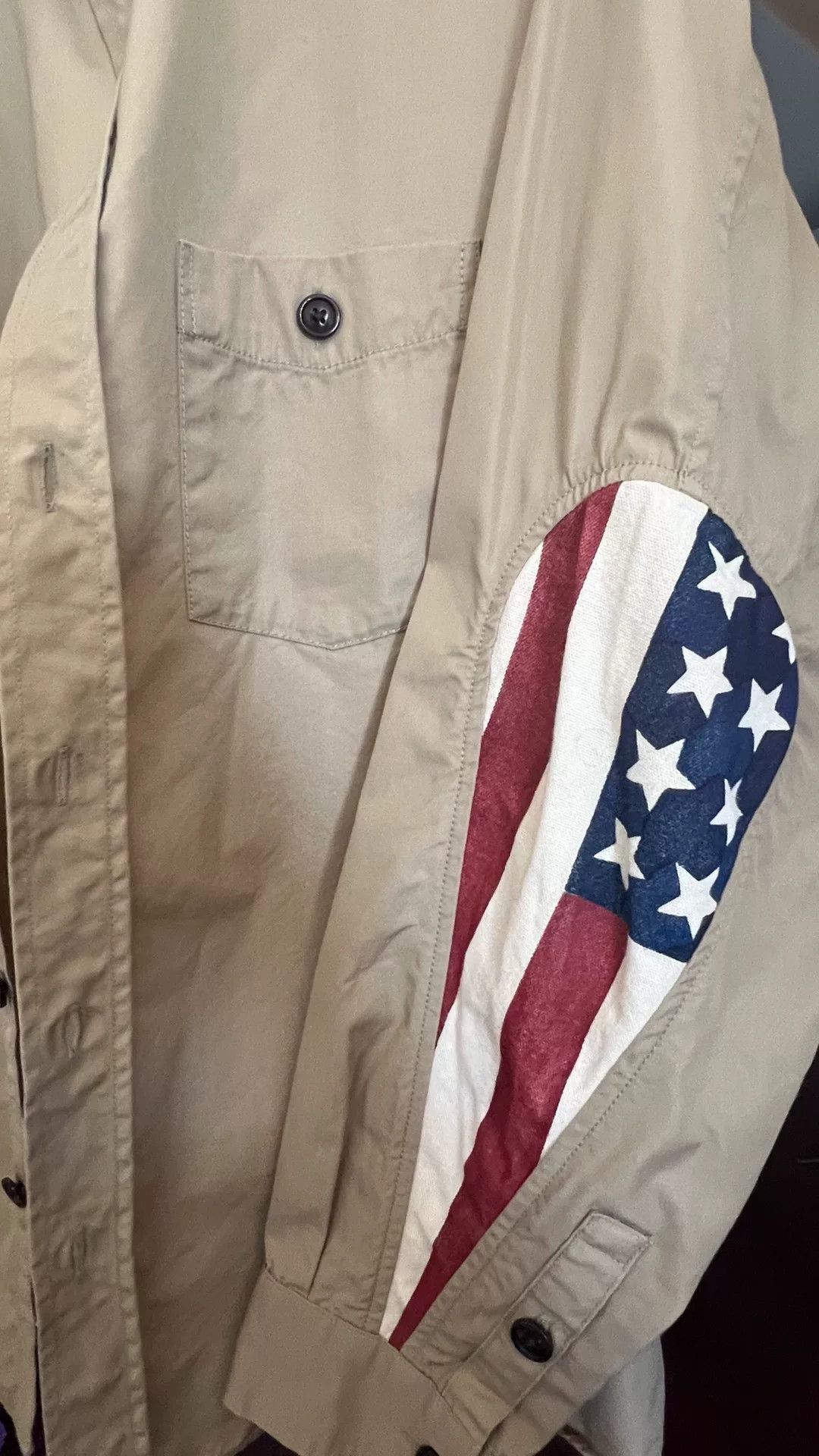 Visvim visvim 19aw usm Flag Water Drop Shirt Size US L / EU 52-54 / 3 - 6 Thumbnail