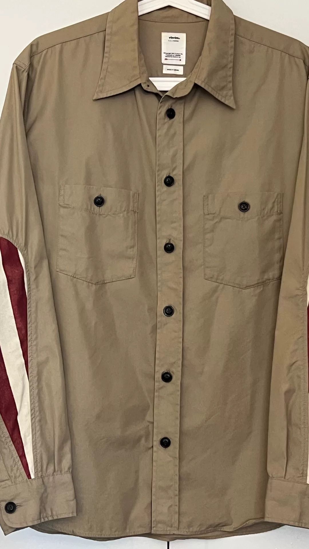 Visvim visvim 19aw usm Flag Water Drop Shirt Size US L / EU 52-54 / 3 - 2 Thumbnail