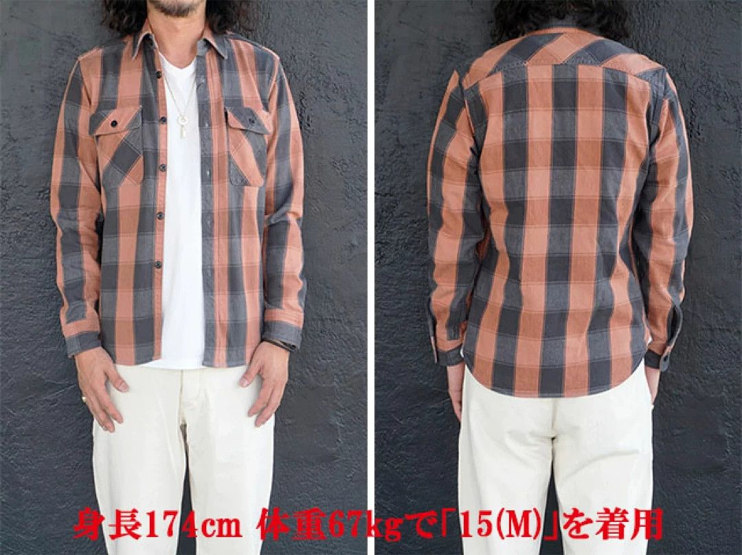Jelado JELADO Unionworkers Shirt in Flannel Size US M / EU 48-50 / 2 - 2 Thumbnail