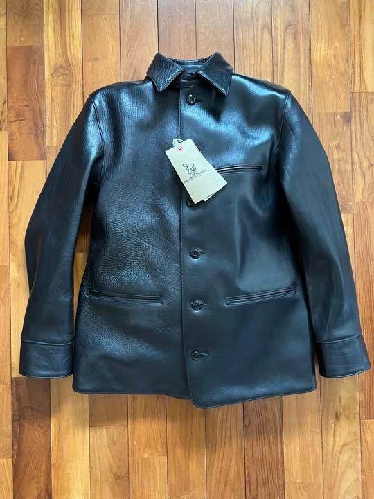 Fine Creek Fine Creek Leathers Gilmour Leather Jacket Size US XXS / EU 40 - 2 Thumbnail