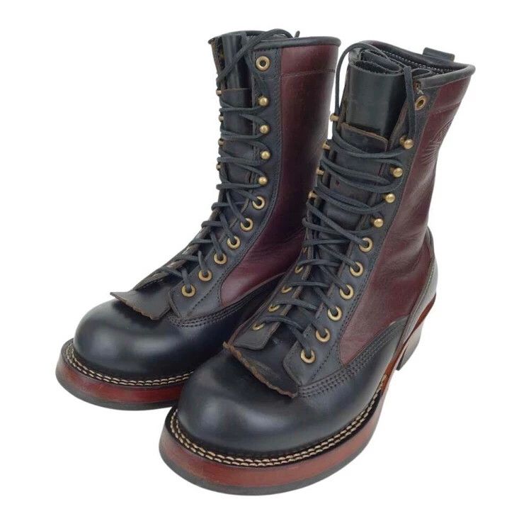 zerrows Zerrow's Custom Work Boots in Dark Color Size US 8.5 / EU 41-42 - 2 Thumbnail