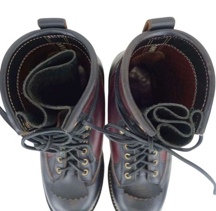 zerrows Zerrow's Custom Work Boots in Dark Color Size US 8.5 / EU 41-42 - 5 Thumbnail