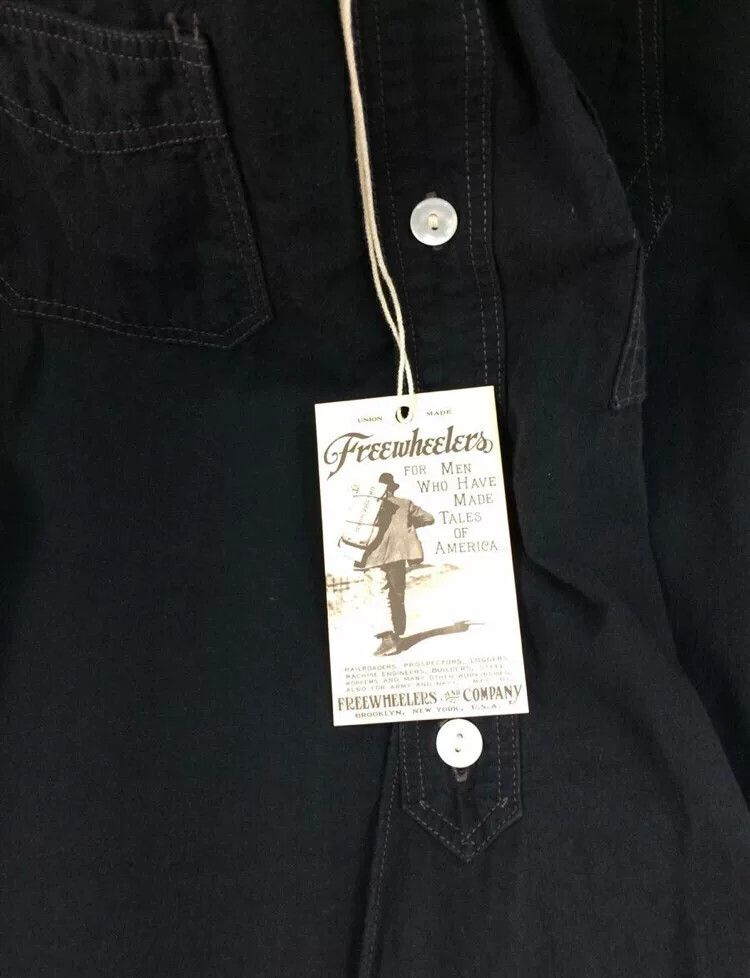 Freewheelers Freewheelers Black Shirt Size 15 Size US S / EU 44-46 / 1 - 5 Thumbnail