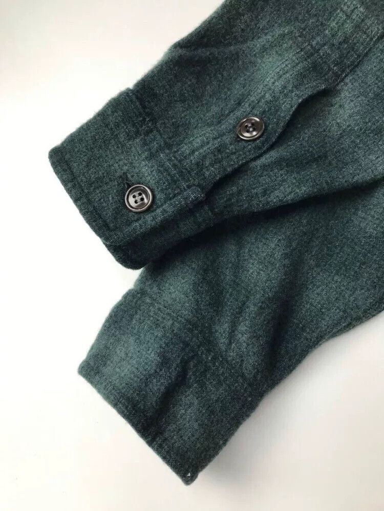 Freewheelers Freewheelers Wool Work Shirt Green Checkered Size US S / EU 44-46 / 1 - 4 Thumbnail