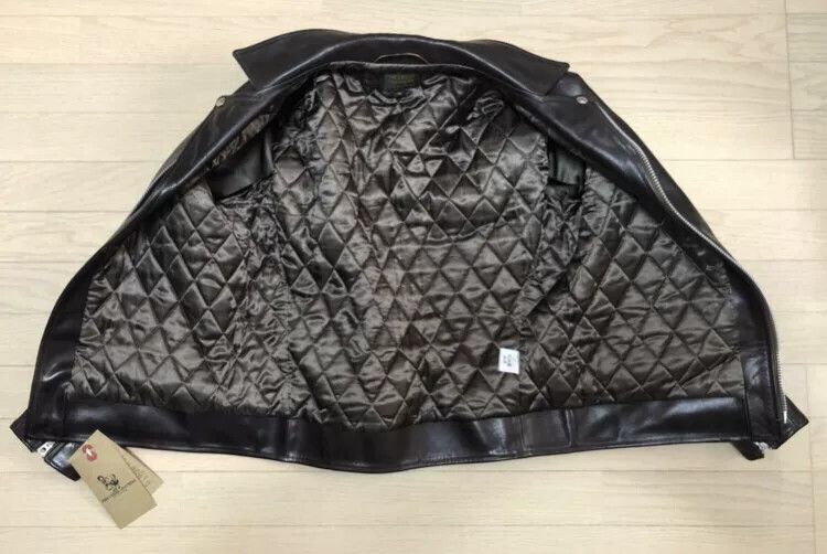 Fine Creek Brown Leather Motorcycle Jacket Size US XS / EU 42 / 0 - 5 Thumbnail