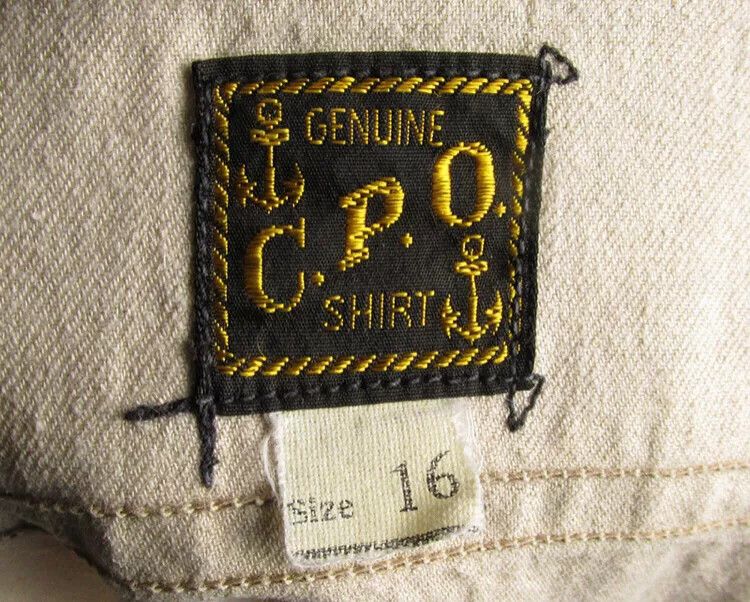 Freewheelers Freewheelers C.P.O. Work Shirt Size 16 Size US XL / EU 56 / 4 - 3 Thumbnail