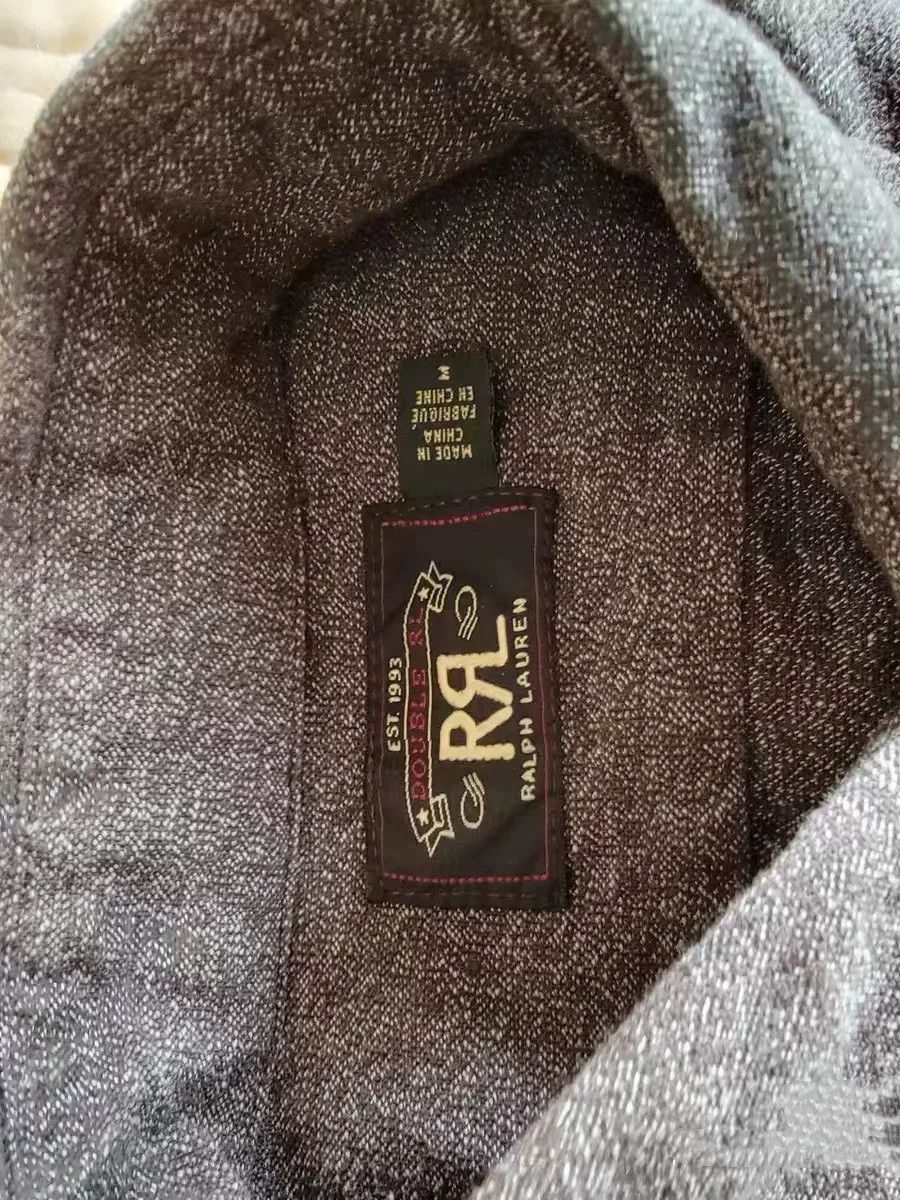 RRL Ralph Lauren Black Pepper Long Sleeve Shirt by RRL Size US M / EU 48-50 / 2 - 5 Thumbnail