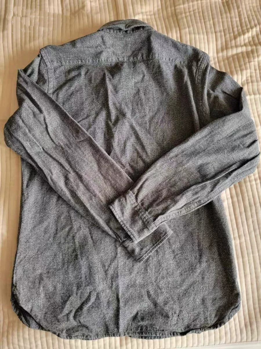 RRL Ralph Lauren Black Pepper Long Sleeve Shirt by RRL Size US M / EU 48-50 / 2 - 2 Thumbnail
