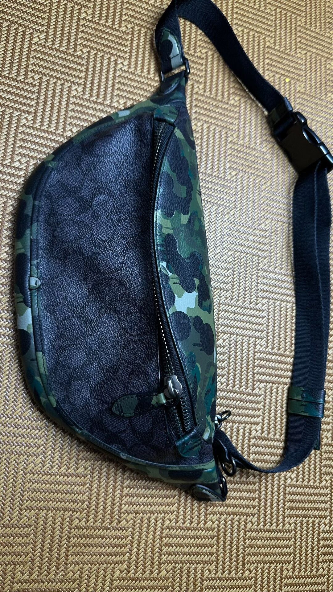 Coach Coach 1941 Gray Green League Waist Bag Size ONE SIZE - 3 Thumbnail