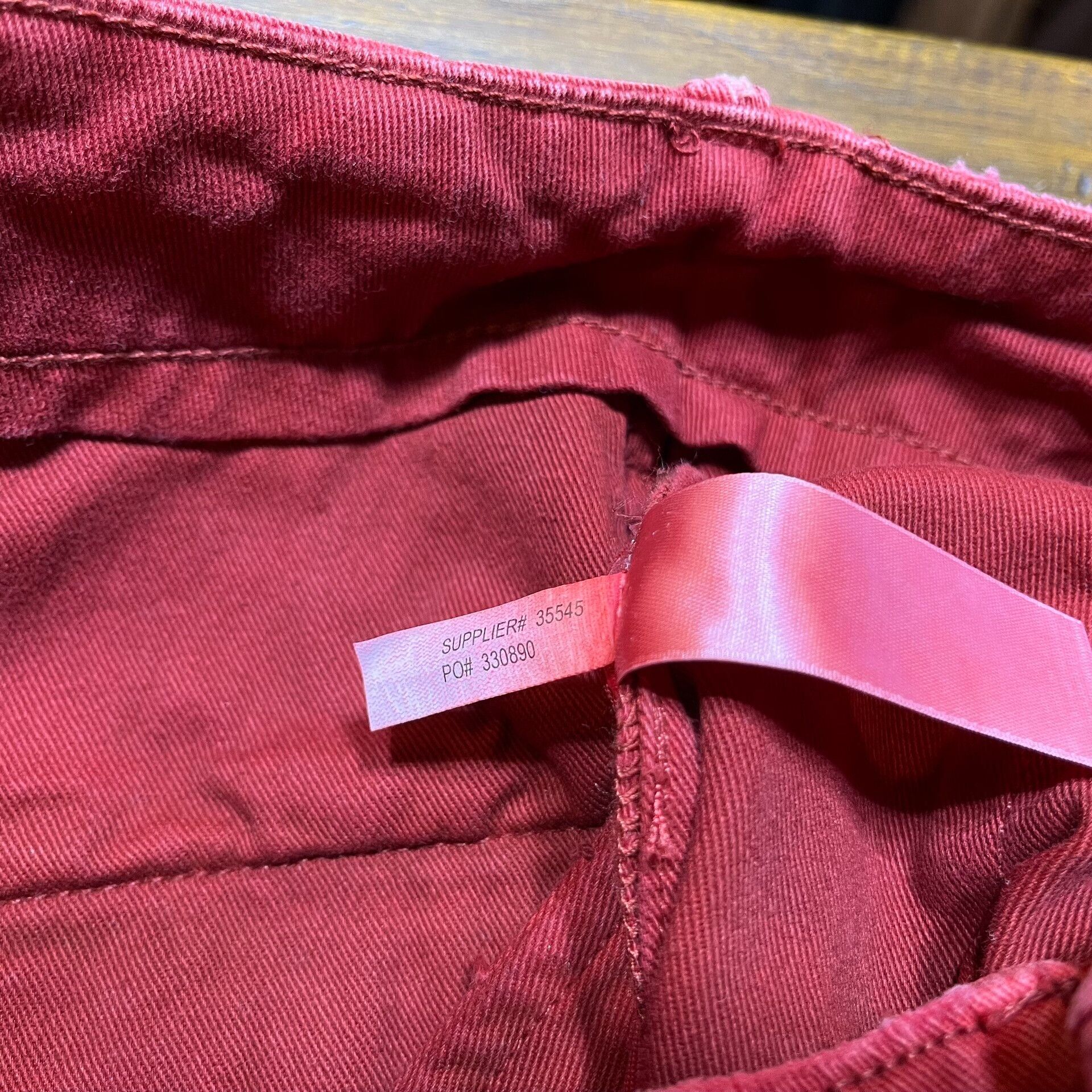 RRL Ralph Lauren RRL Red Casual Pants by Ralph Lauren Size US 30 / EU 46 - 5 Thumbnail