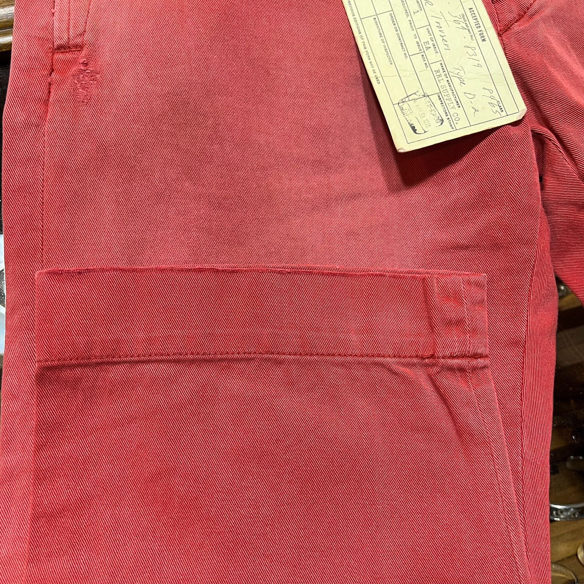 RRL Ralph Lauren RRL Red Casual Pants by Ralph Lauren Size US 30 / EU 46 - 6 Thumbnail