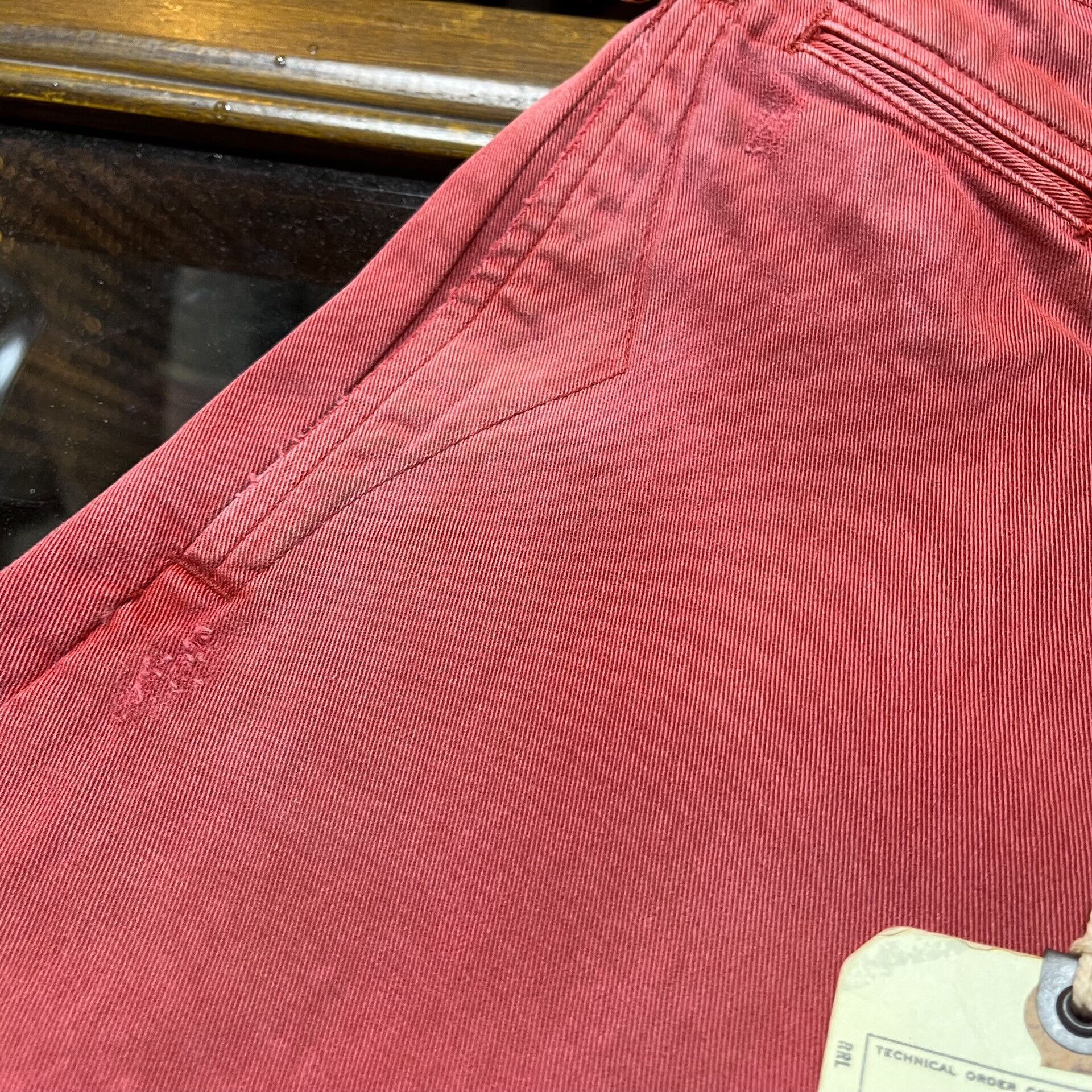 RRL Ralph Lauren RRL Red Casual Pants by Ralph Lauren Size US 30 / EU 46 - 4 Thumbnail