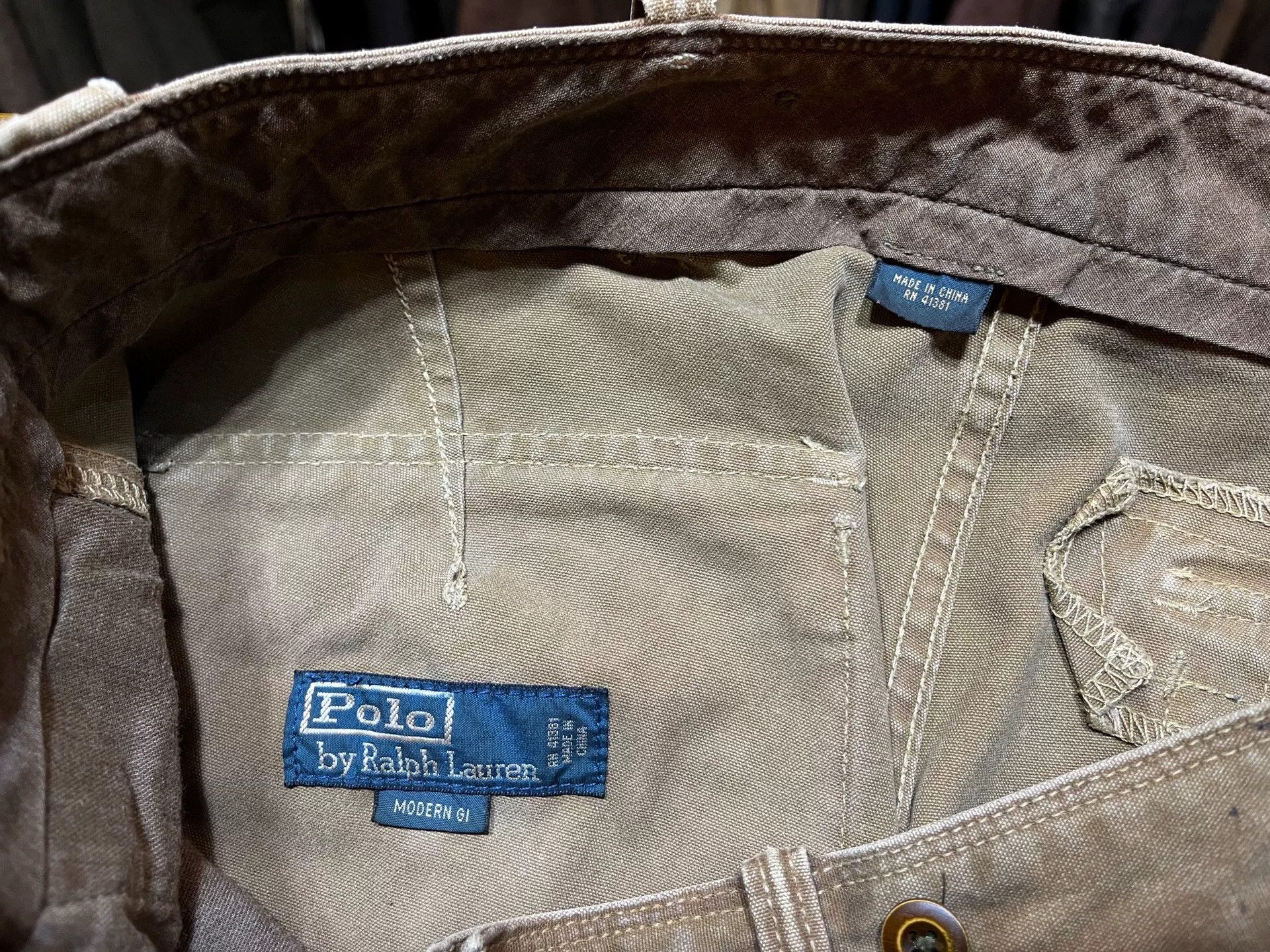 RRL Ralph Lauren Classic Ralph Lauren Work Pants Size US 32 / EU 48 - 5 Thumbnail