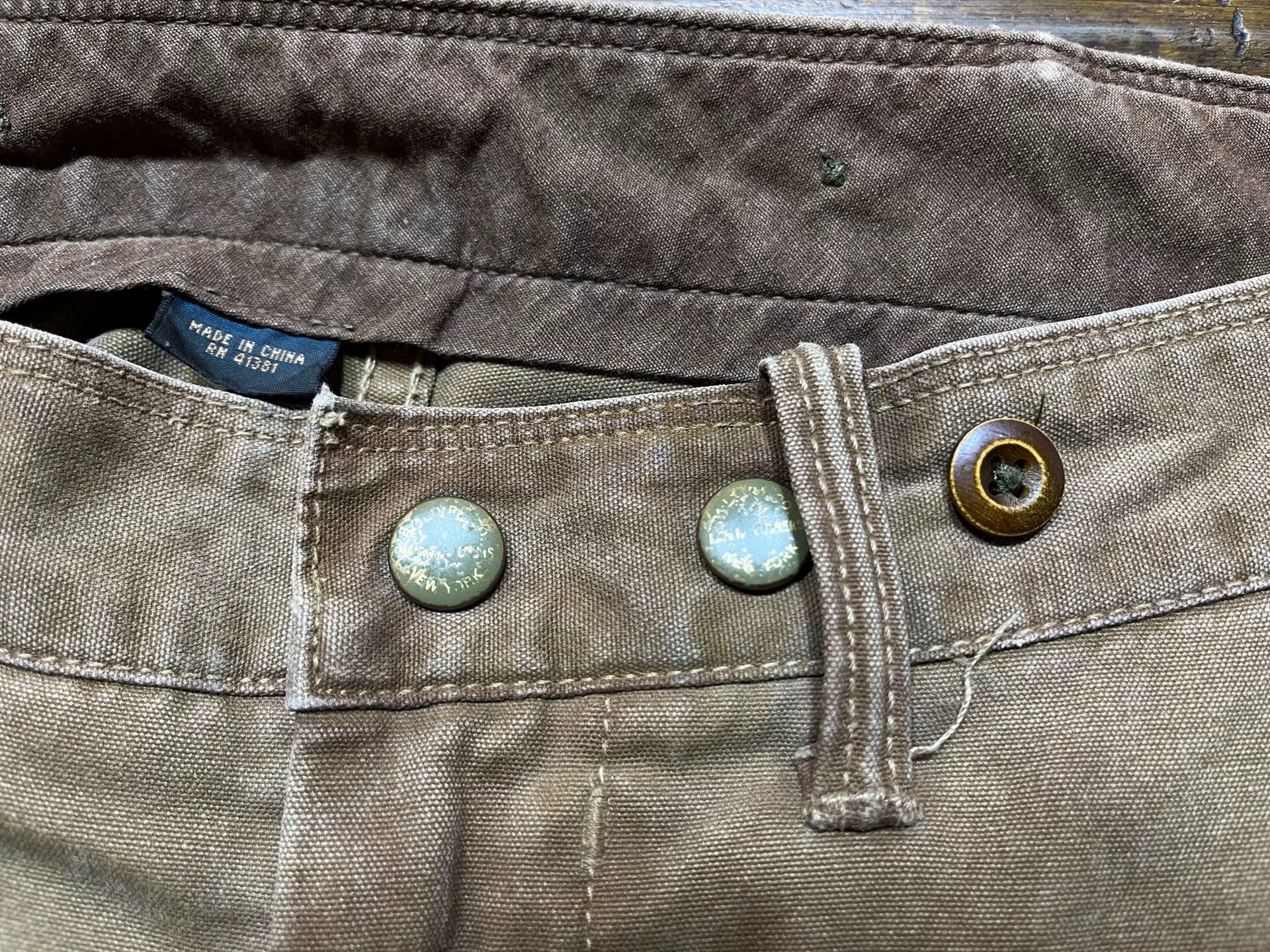 RRL Ralph Lauren Classic Ralph Lauren Work Pants Size US 32 / EU 48 - 3 Thumbnail