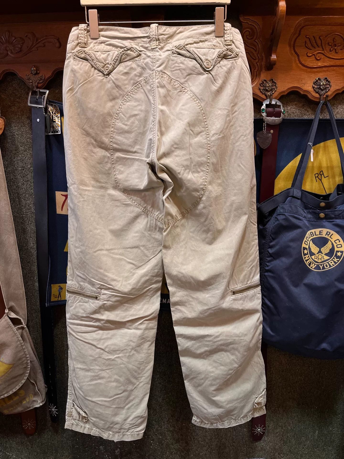 RRL Ralph Lauren RRL Double RL Casual Work Pants Size US 32 / EU 48 - 2 Thumbnail