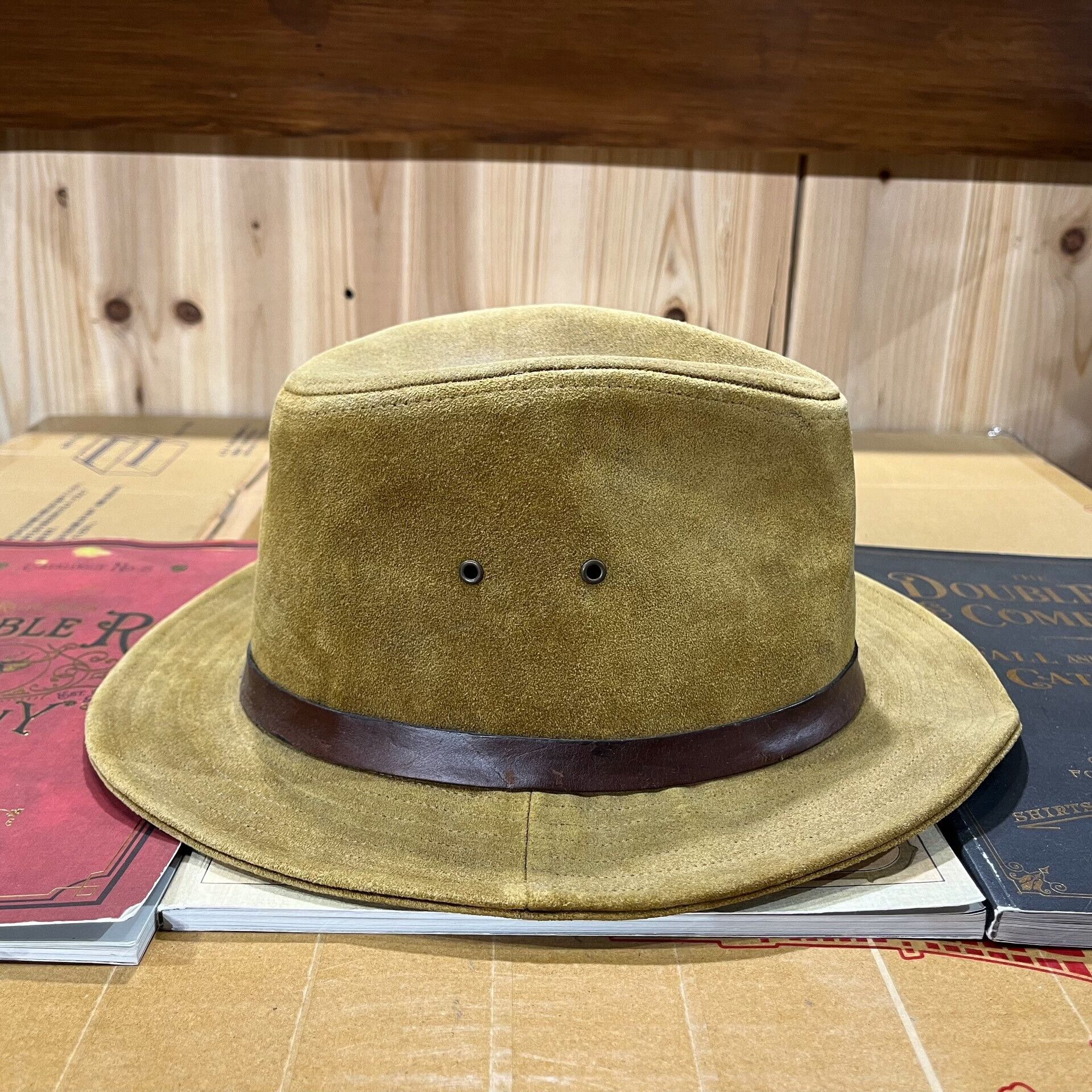 RRL Ralph Lauren RRL Suede Western Cowboy Hat Size ONE SIZE - 2 Thumbnail