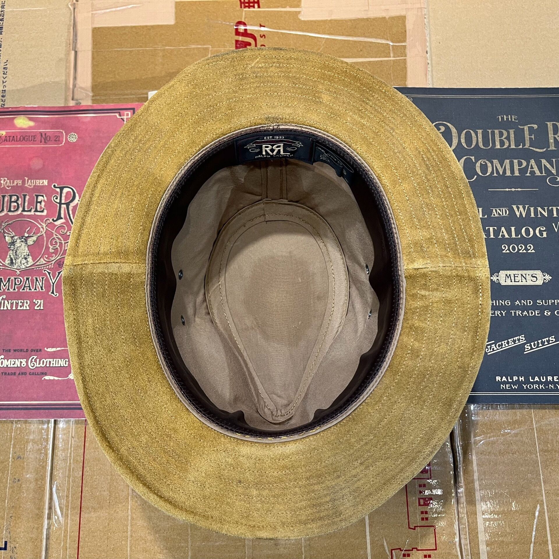 RRL Ralph Lauren RRL Suede Western Cowboy Hat Size ONE SIZE - 6 Thumbnail