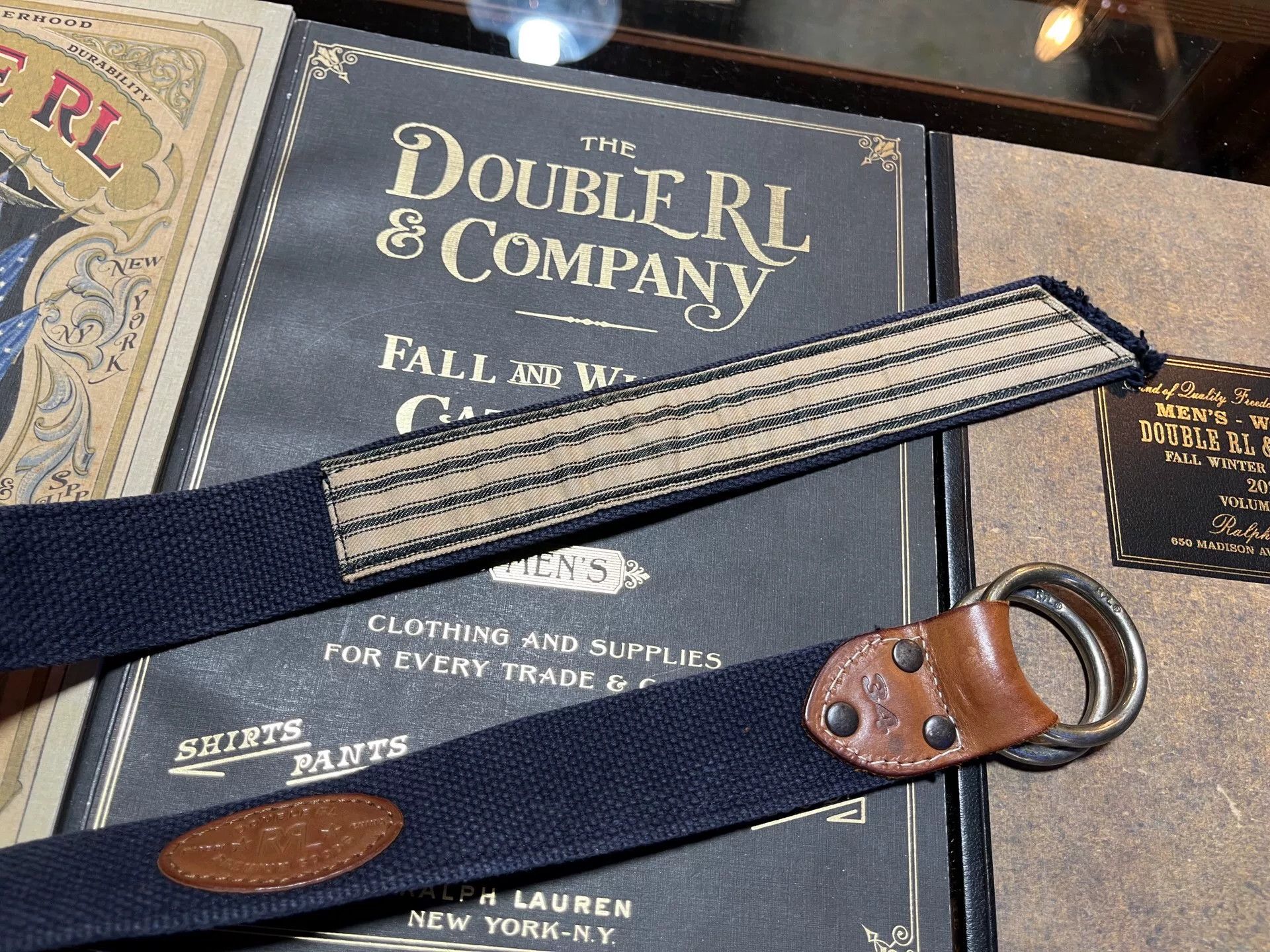 RRL Ralph Lauren RRL Canvas Belt by Ralph Lauren Size ONE SIZE - 6 Thumbnail