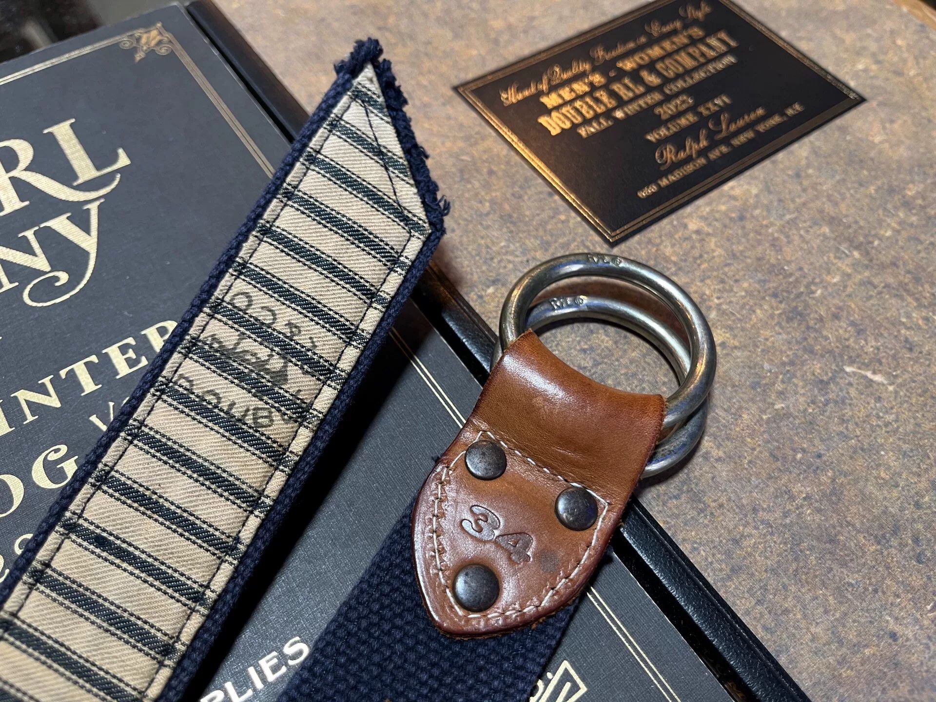RRL Ralph Lauren RRL Canvas Belt by Ralph Lauren Size ONE SIZE - 4 Thumbnail