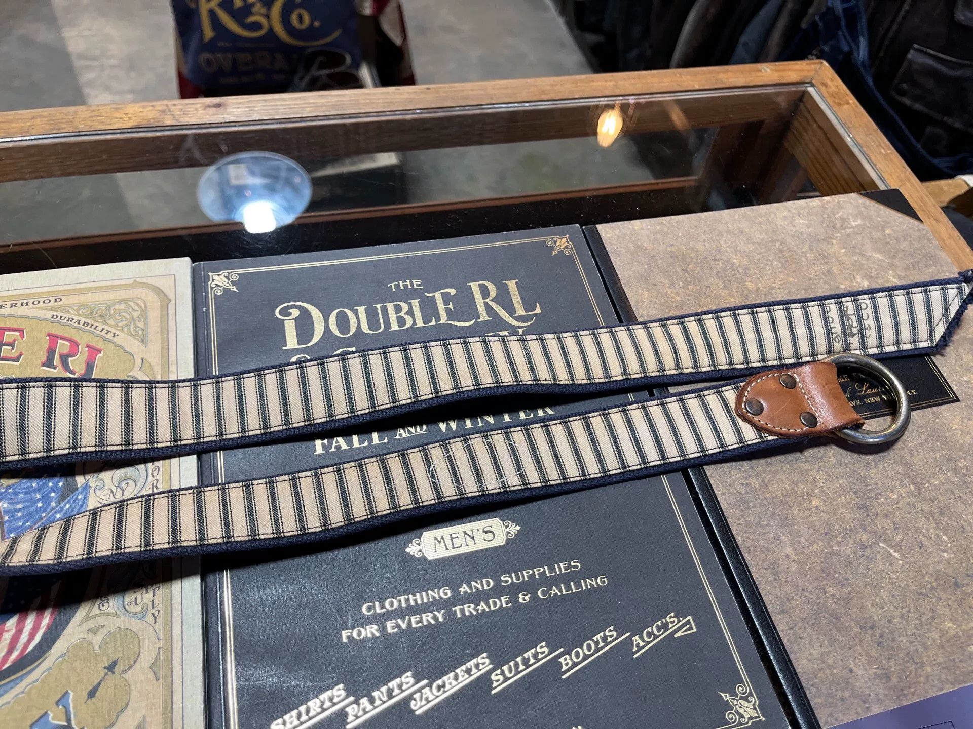 RRL Ralph Lauren RRL Canvas Belt by Ralph Lauren Size ONE SIZE - 7 Thumbnail