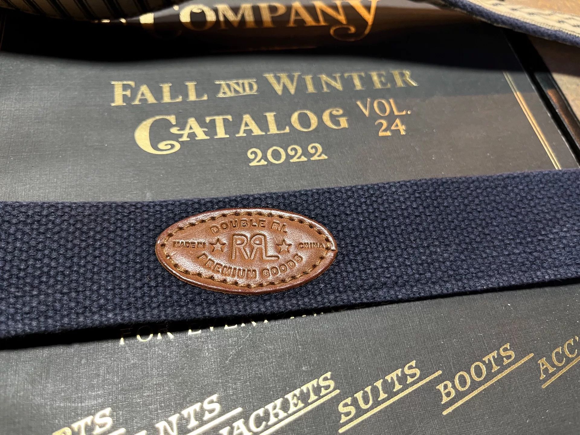 RRL Ralph Lauren RRL Canvas Belt by Ralph Lauren Size ONE SIZE - 3 Thumbnail