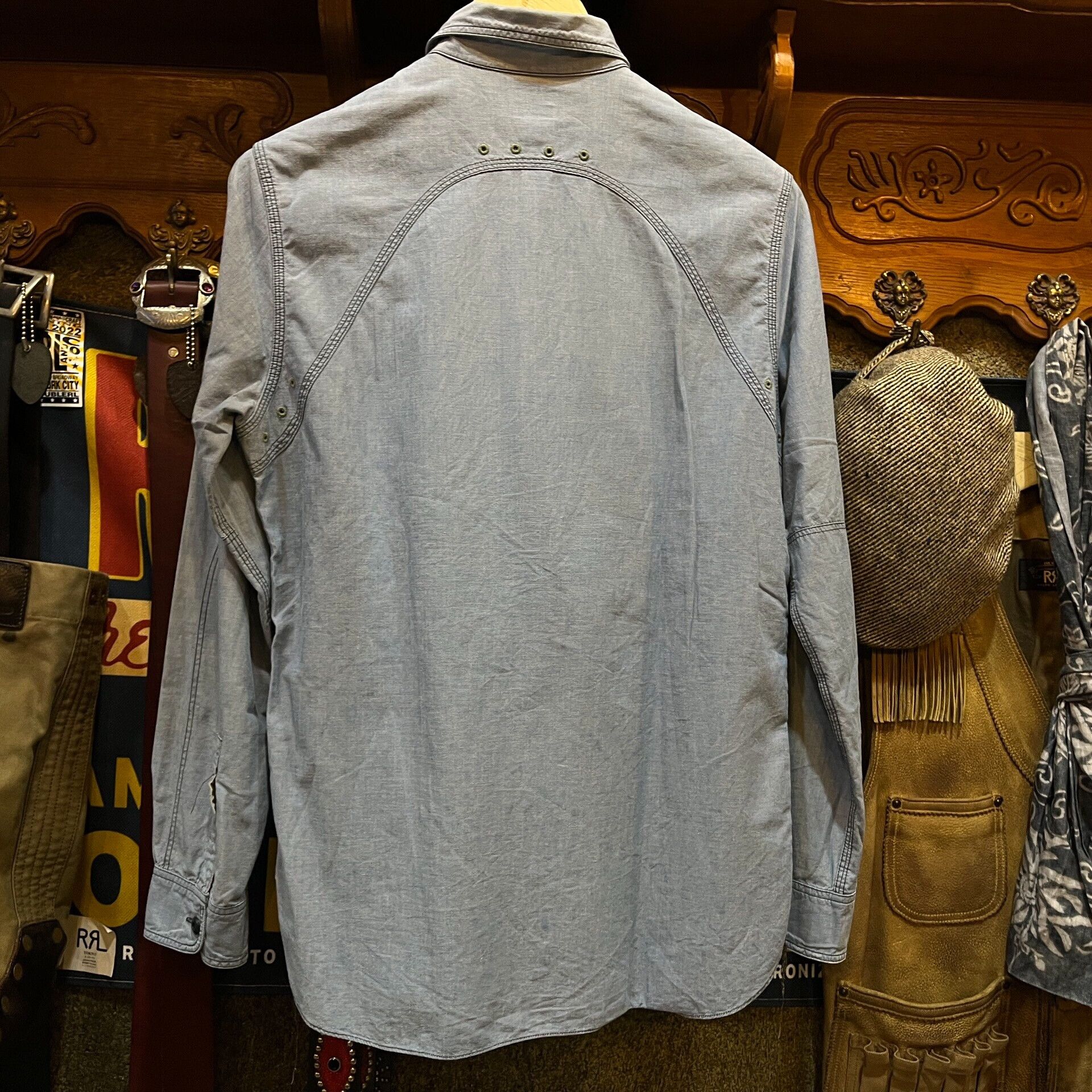 RRL Ralph Lauren RRL Classic Button-Up Shirt by Ralph Lauren Size US S / EU 44-46 / 1 - 2 Thumbnail
