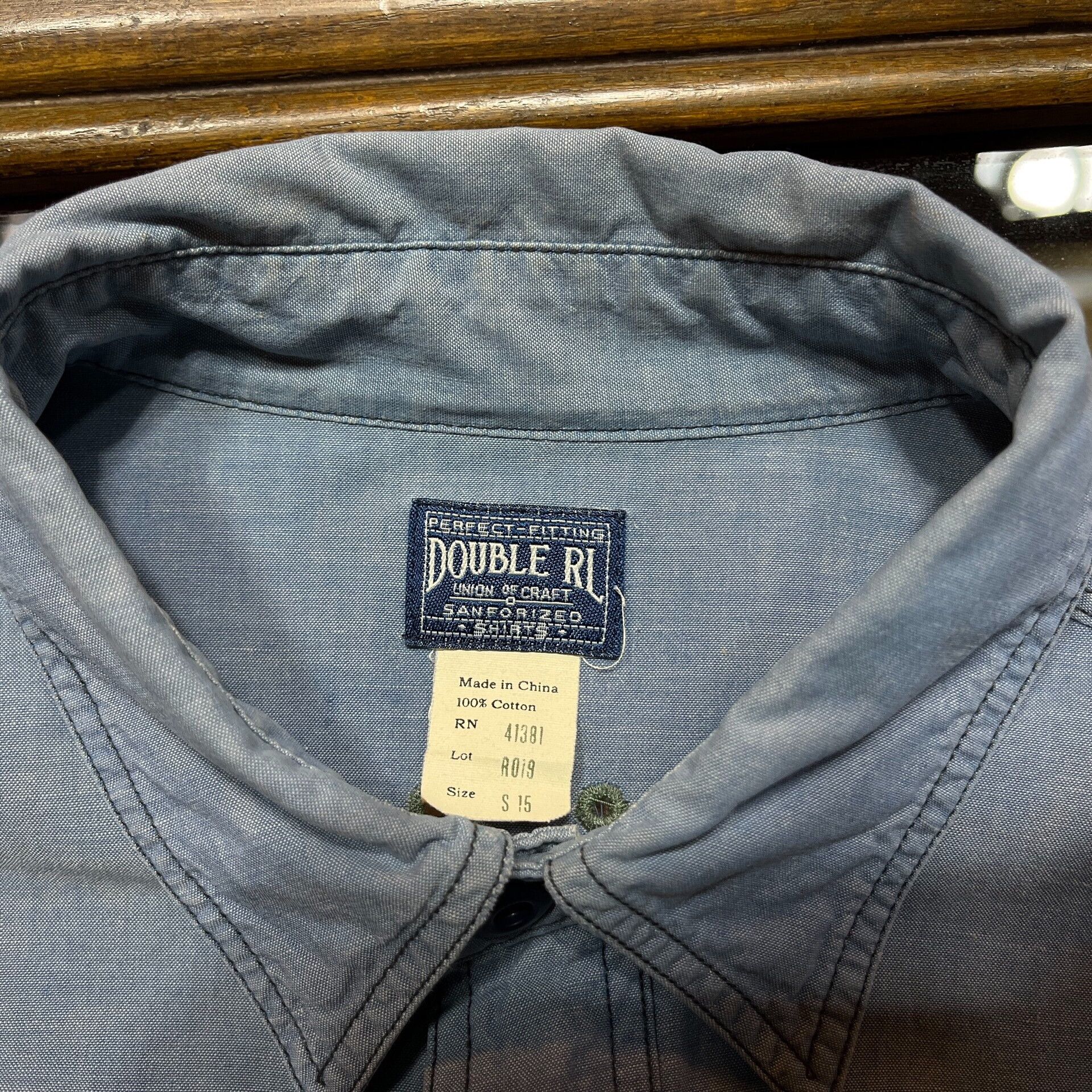 RRL Ralph Lauren RRL Classic Button-Up Shirt by Ralph Lauren Size US S / EU 44-46 / 1 - 3 Thumbnail
