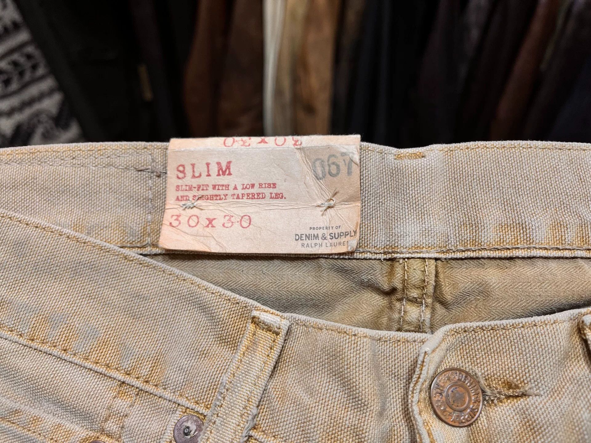 RRL Ralph Lauren Ralph Lauren Work Pants Slim Fit Size US 30 / EU 46 - 5 Thumbnail