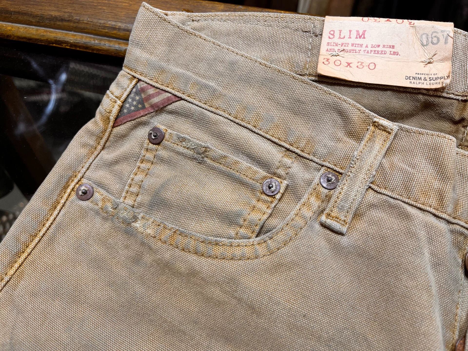 RRL Ralph Lauren Ralph Lauren Work Pants Slim Fit Size US 30 / EU 46 - 3 Thumbnail