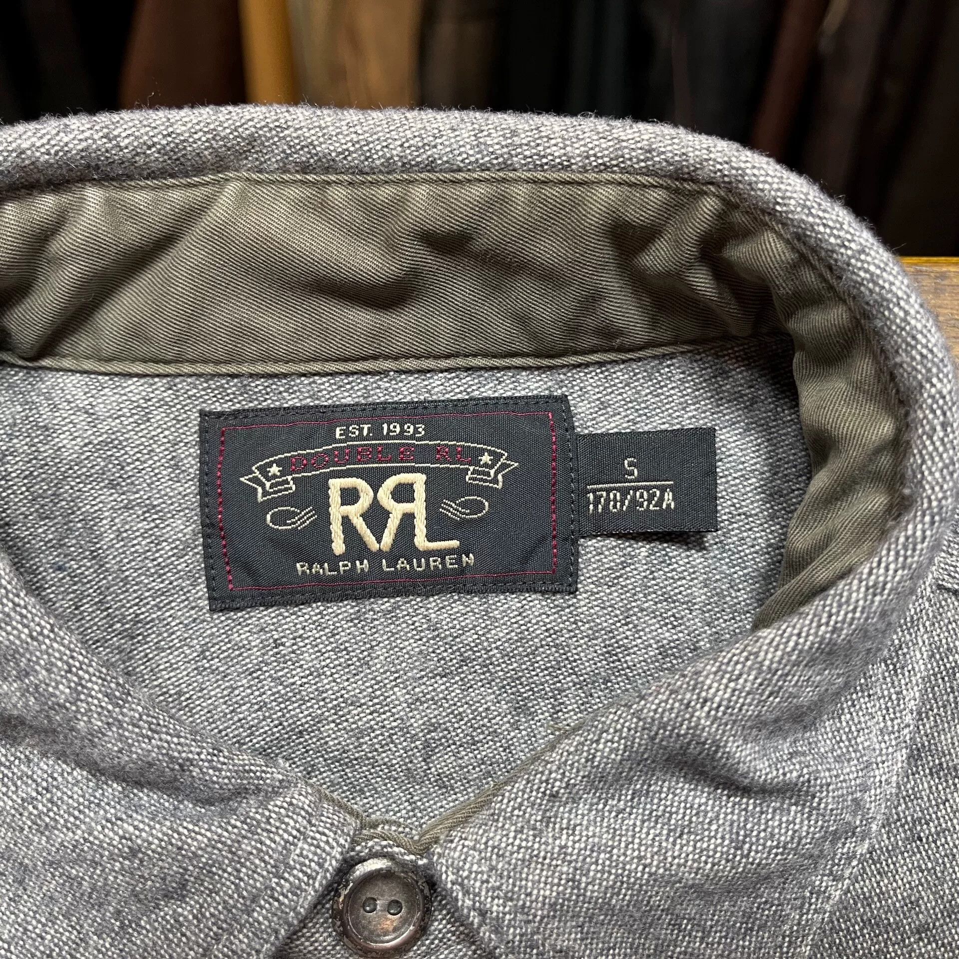 RRL Ralph Lauren RRL Wool Blend Shirt by Ralph Lauren Size US S / EU 44-46 / 1 - 4 Thumbnail